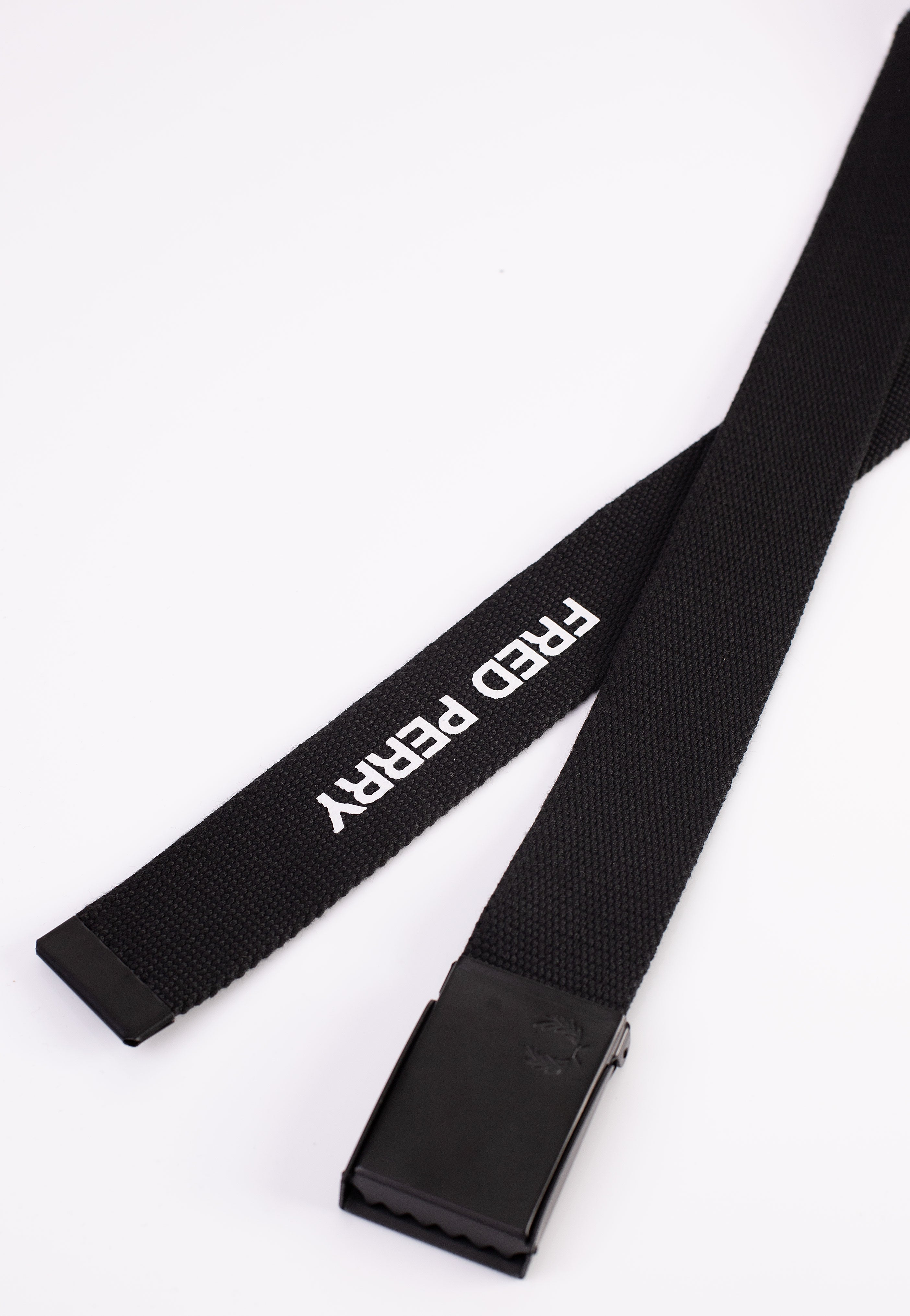 Fred Perry - Webbing Branded Black - Belt | Neutral-Image