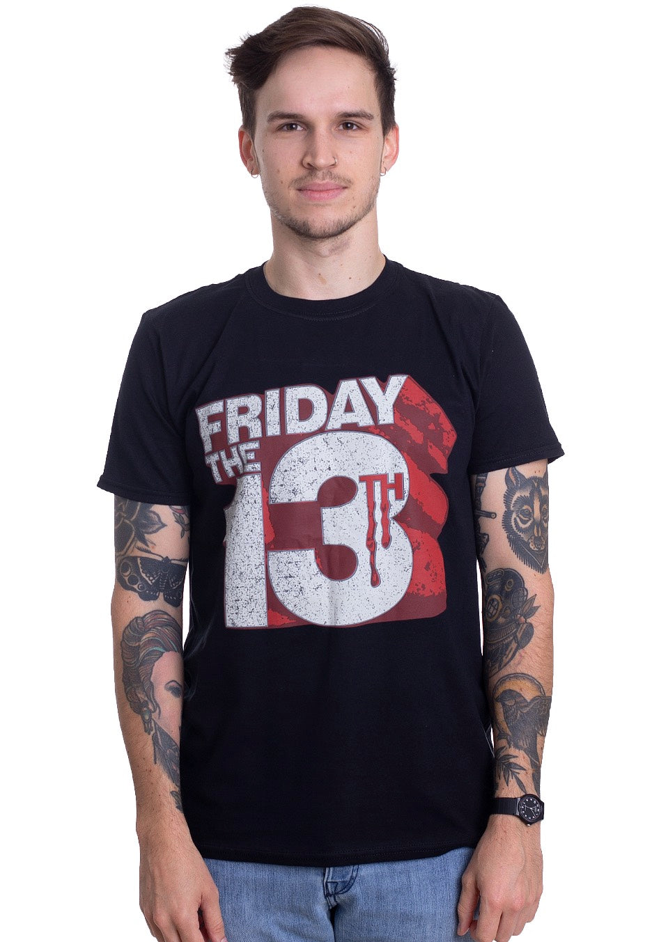 Friday The 13th - Block Logo - T-Shirt | Men-Image