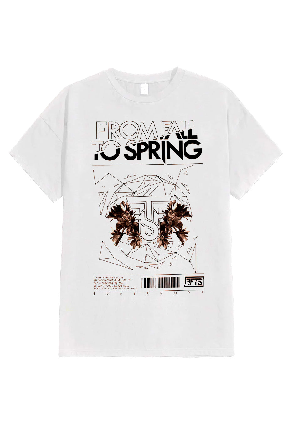 From Fall To Spring - Supernova White - T-Shirt | Neutral-Image