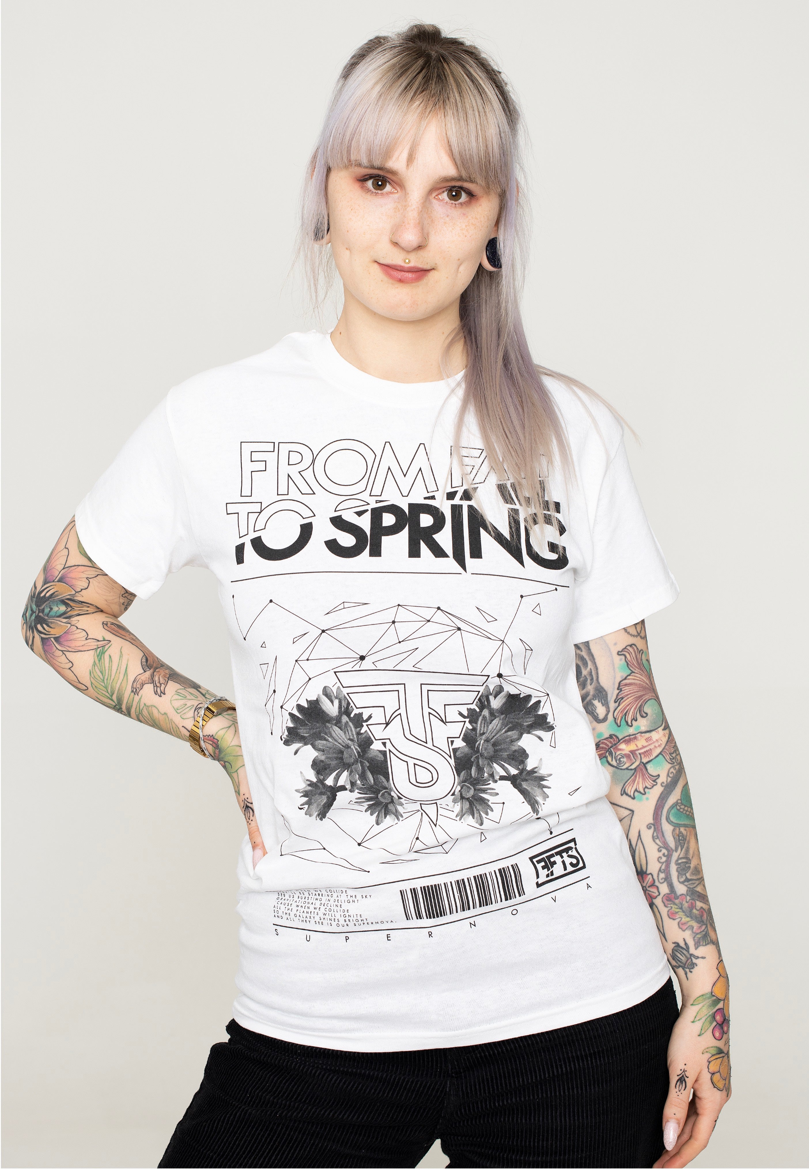 From Fall To Spring - Supernova White - T-Shirt | Women-Image