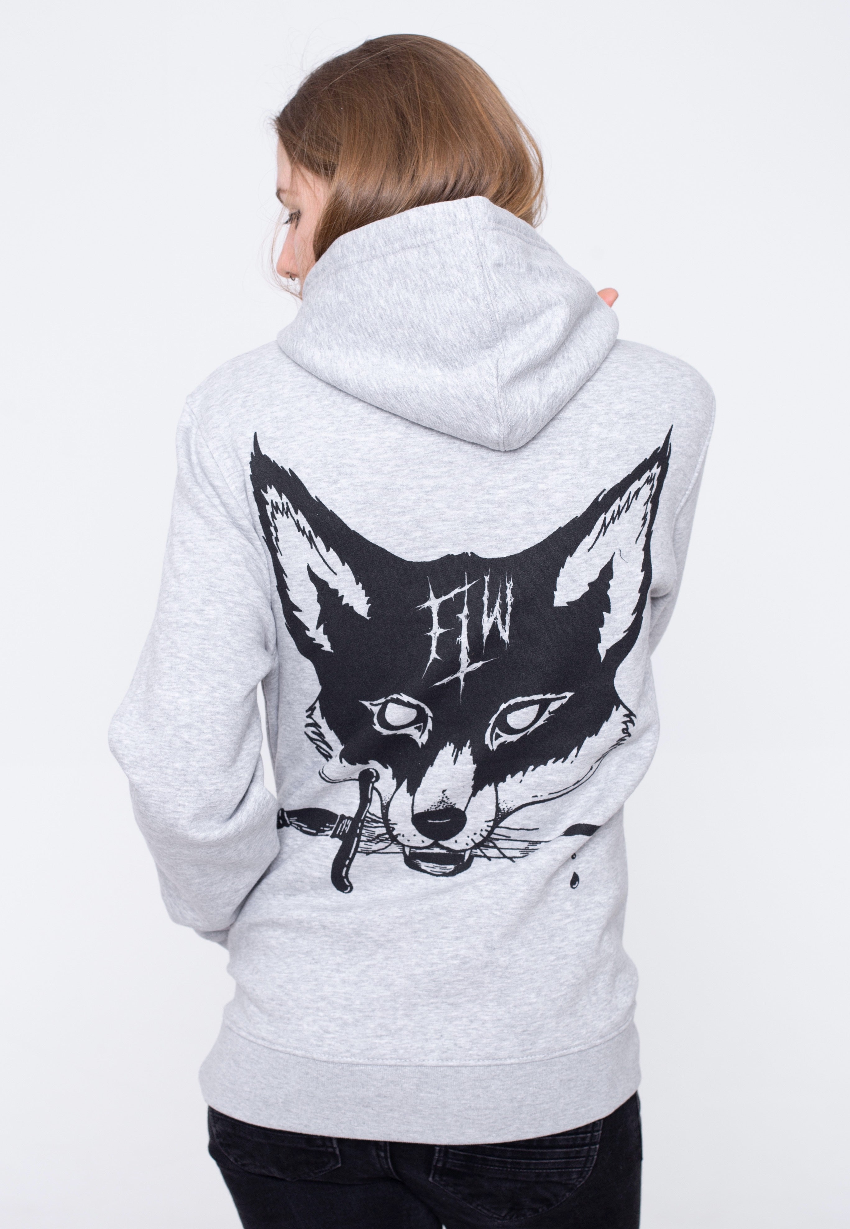 Fuchsteufelswild - Fox Grey - Hoodie | Women-Image