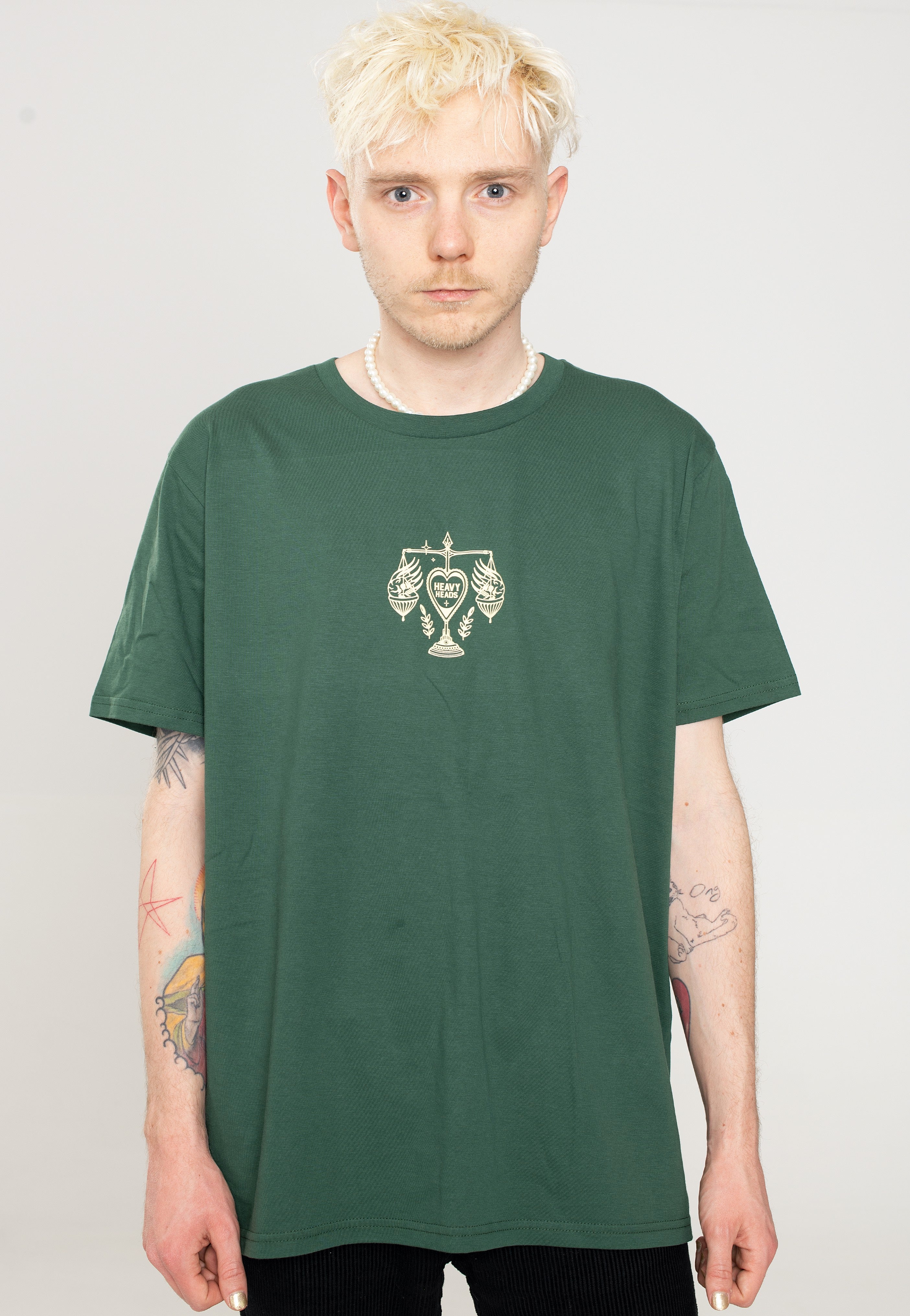 Fuchsteufelswild - Heavy Heads Forest Green - T-Shirt | Men-Image