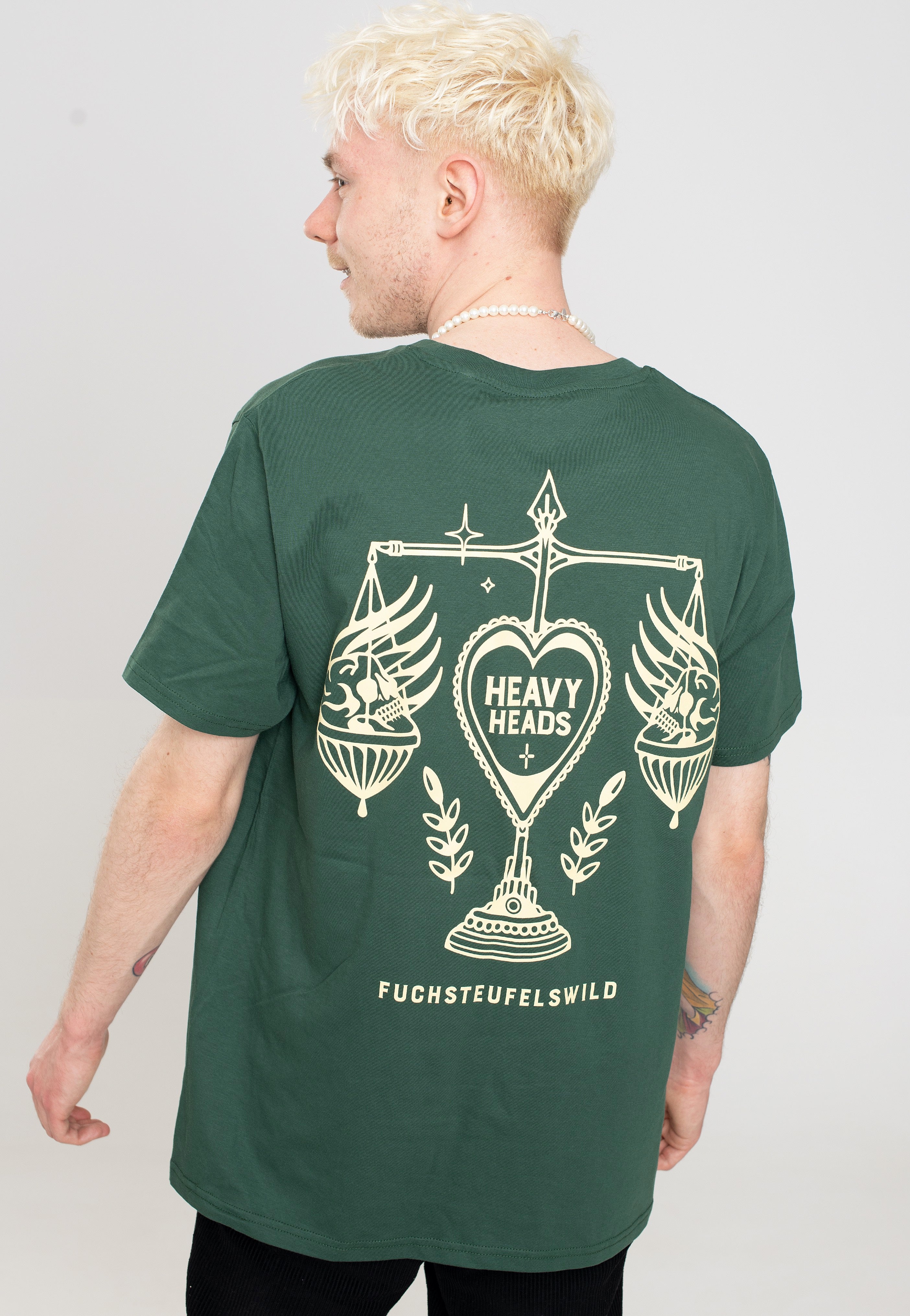 Fuchsteufelswild - Heavy Heads Forest Green - T-Shirt | Men-Image