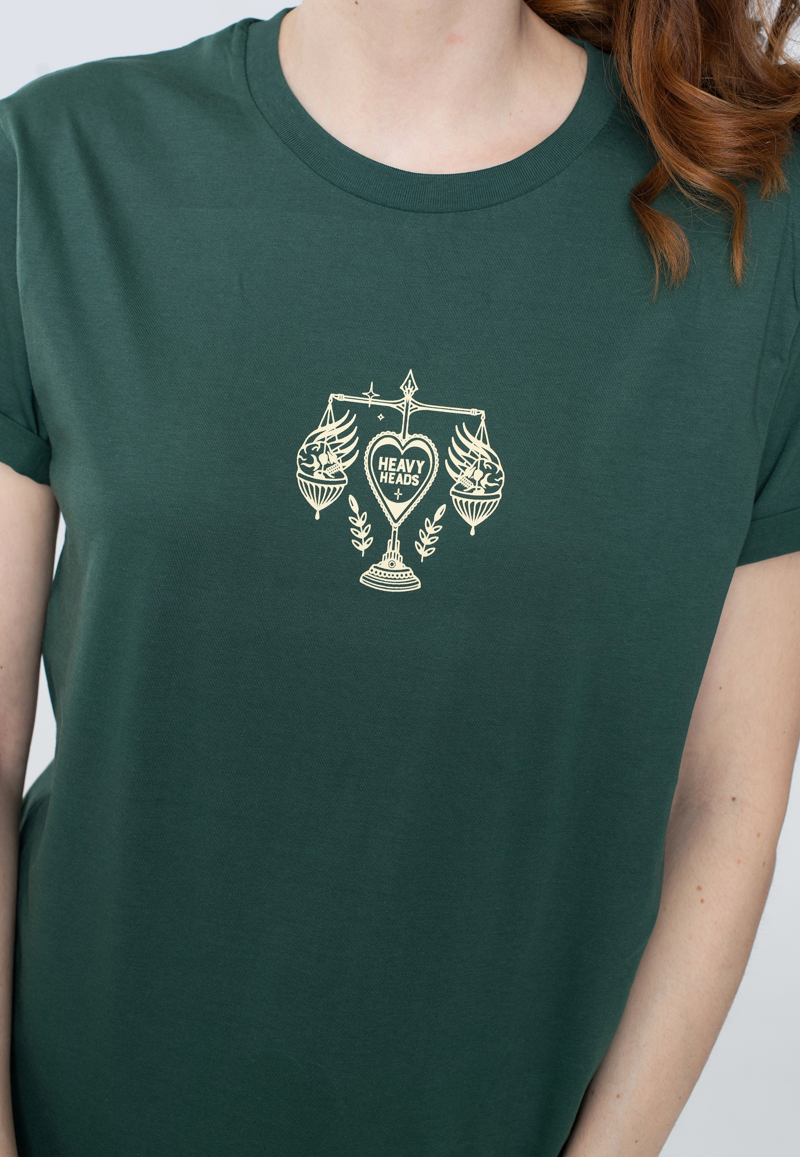 Fuchsteufelswild - Heavy Heads Forest Green - T-Shirt | Women-Image