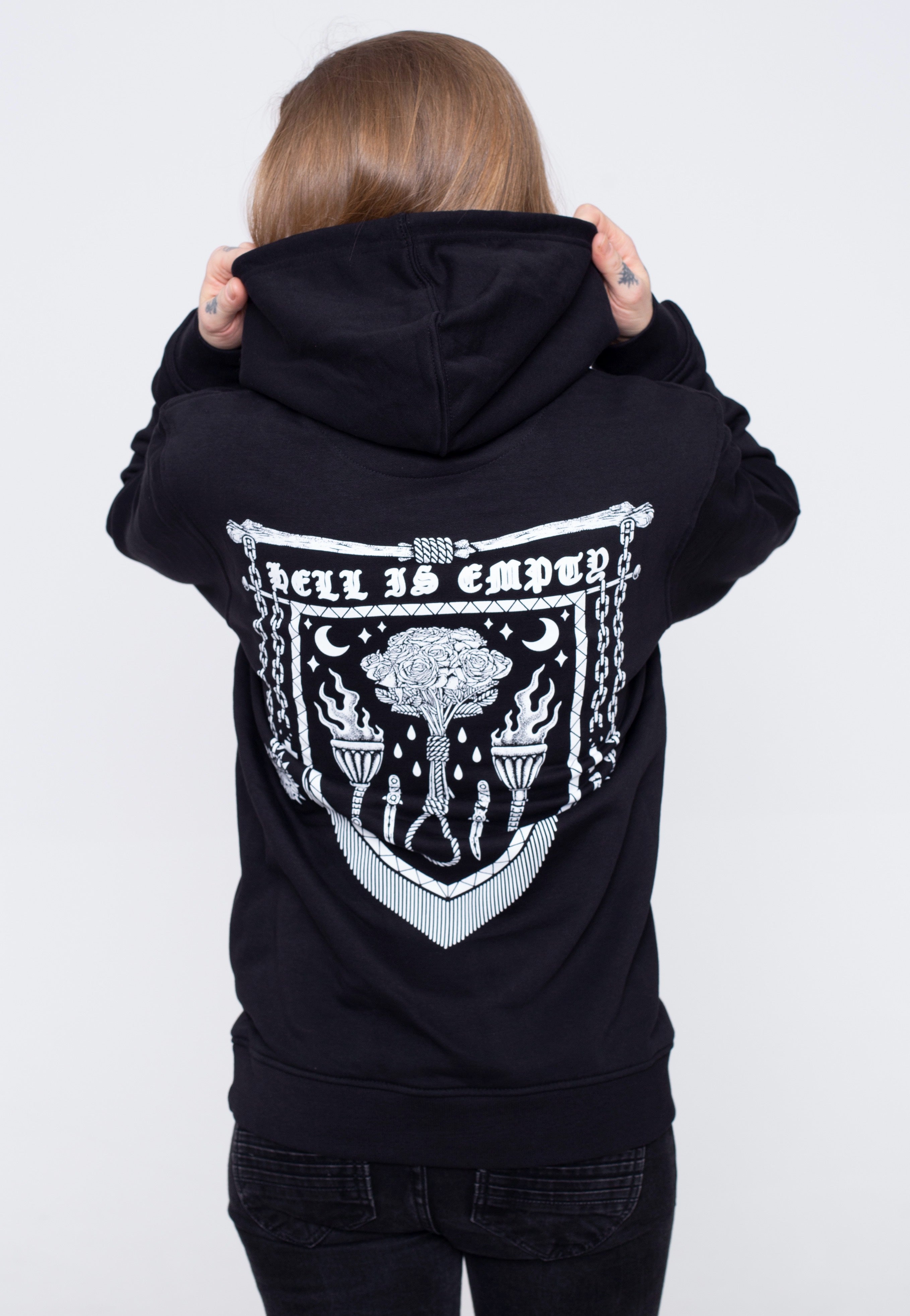 Fuchsteufelswild - Hell Is Empty - Hoodie | Women-Image