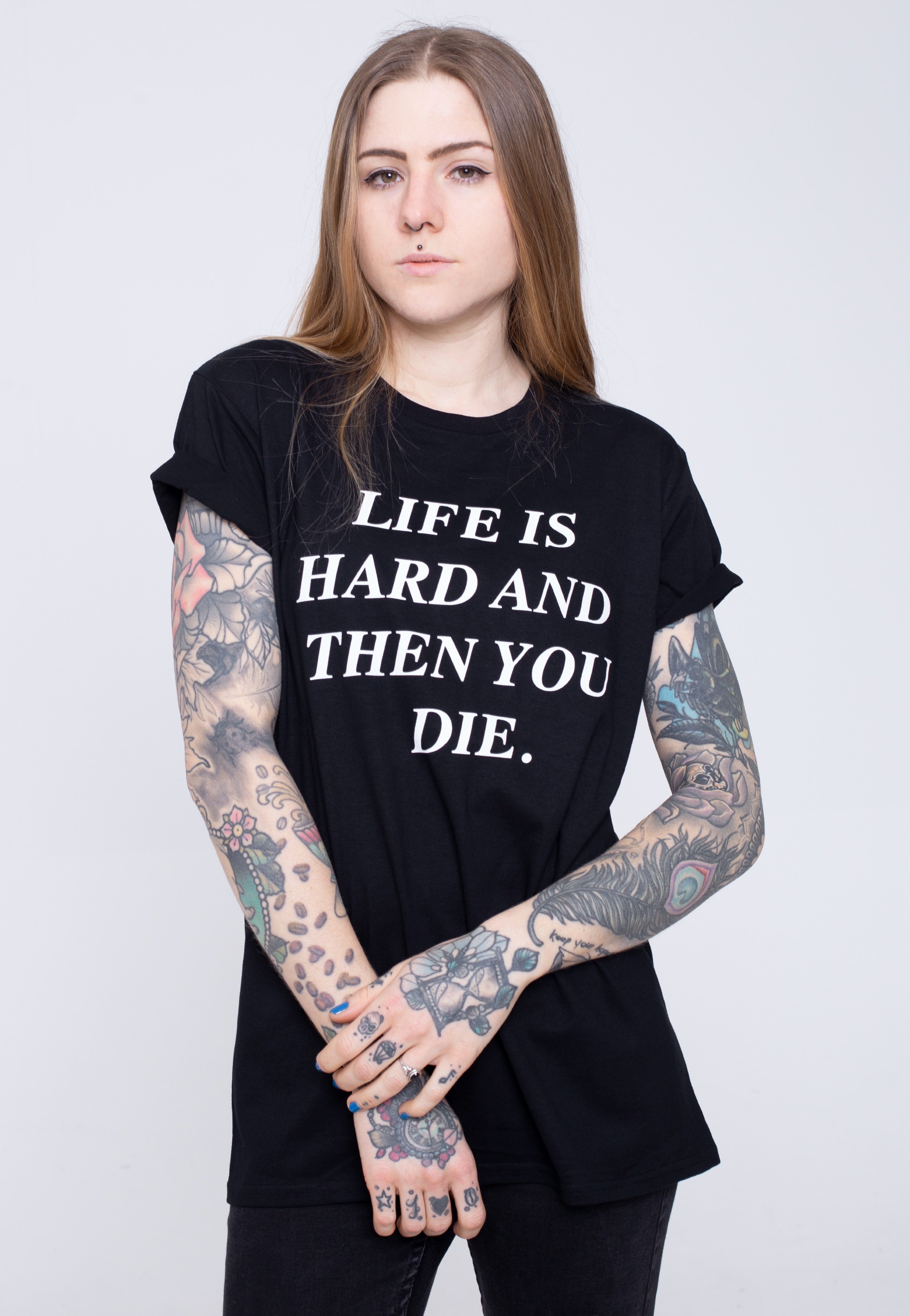 Fuchsteufelswild - Life Is Hard - T-Shirt | Women-Image