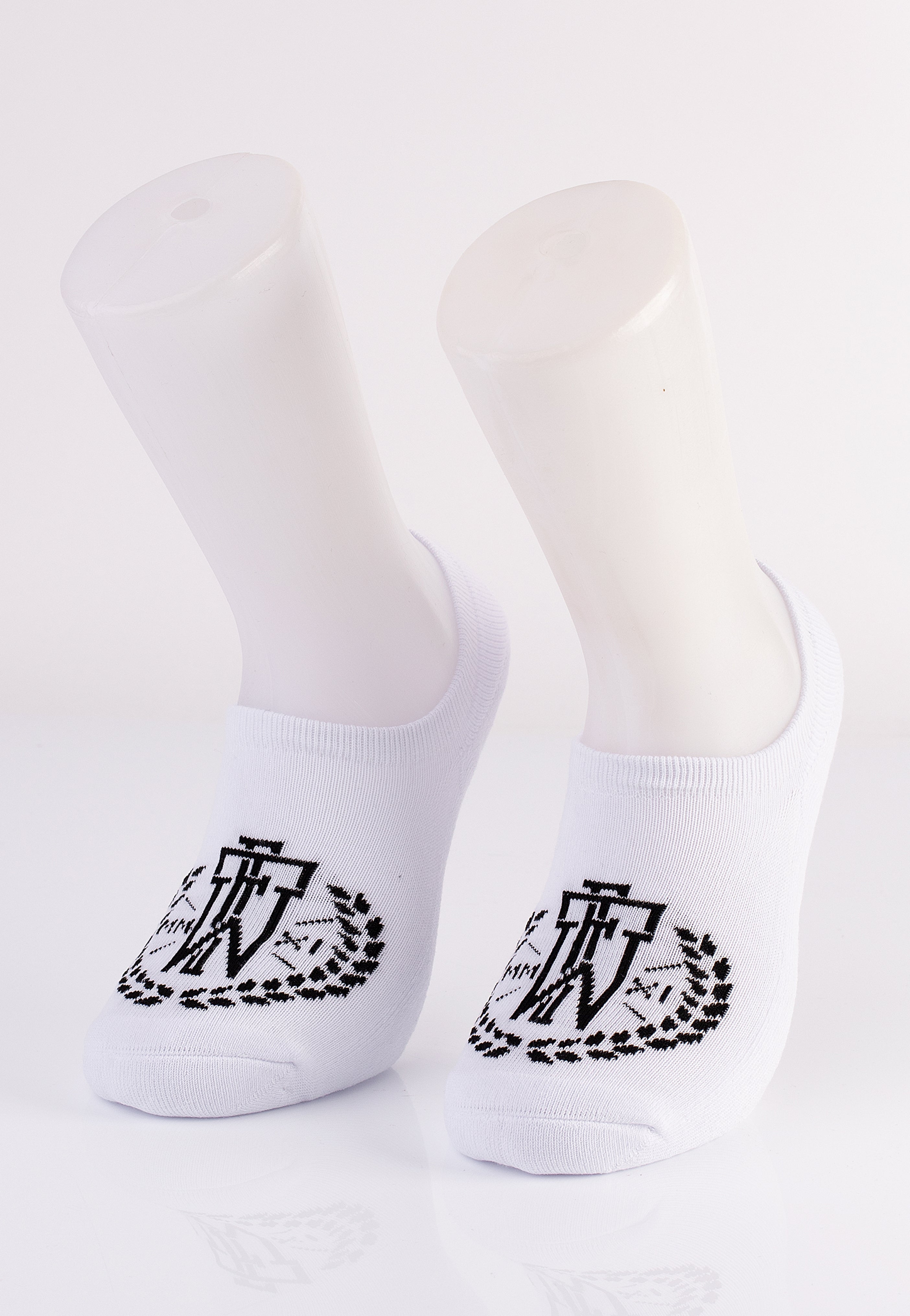 Fuchsteufelswild - Logo White Sneaker - Socks | Neutral-Image