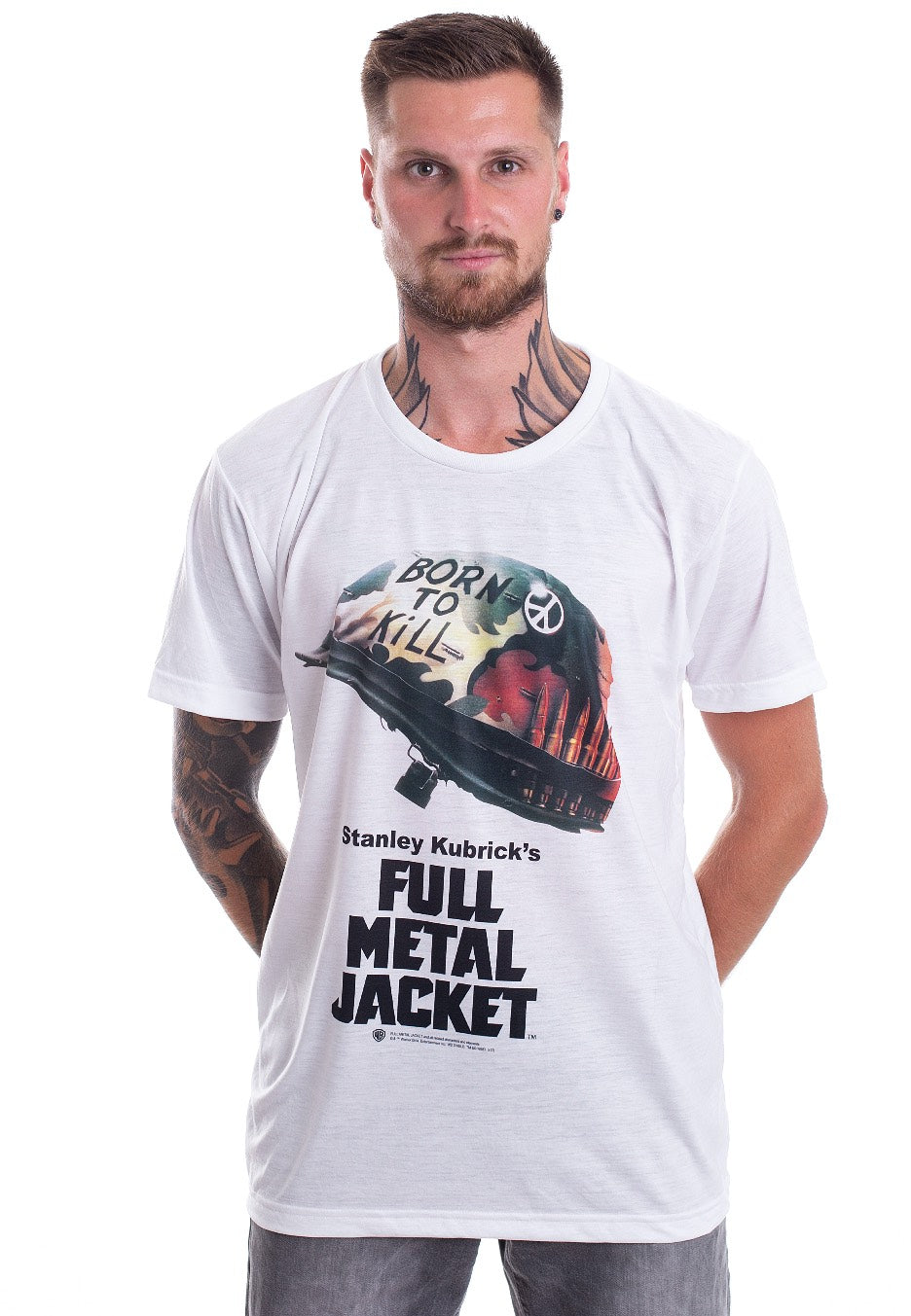 Full Metal Jacket - Poster White - T-Shirt | Men-Image
