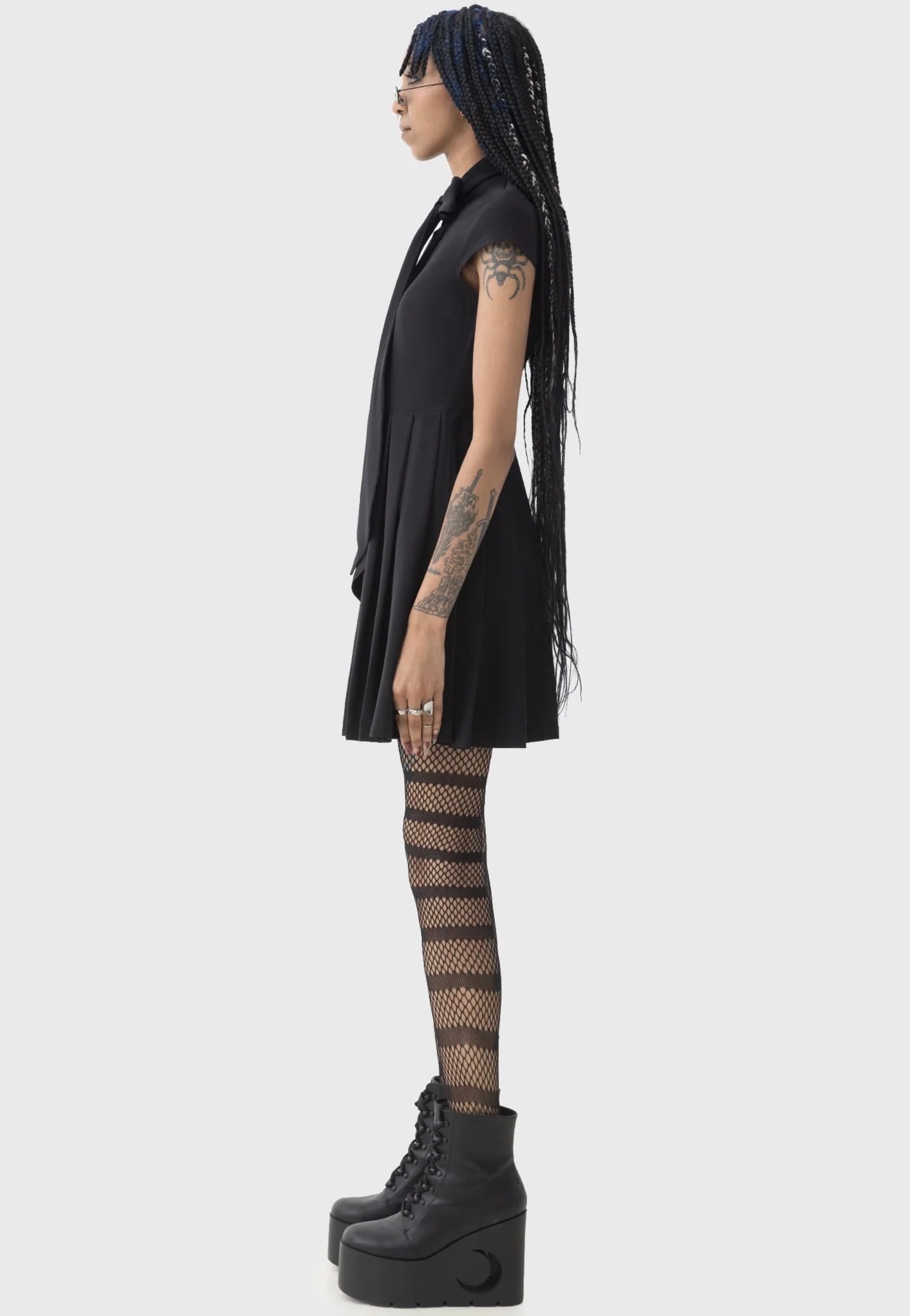 Killstar x Kihilist - Funerary Rites Black - Dress | Women-Image