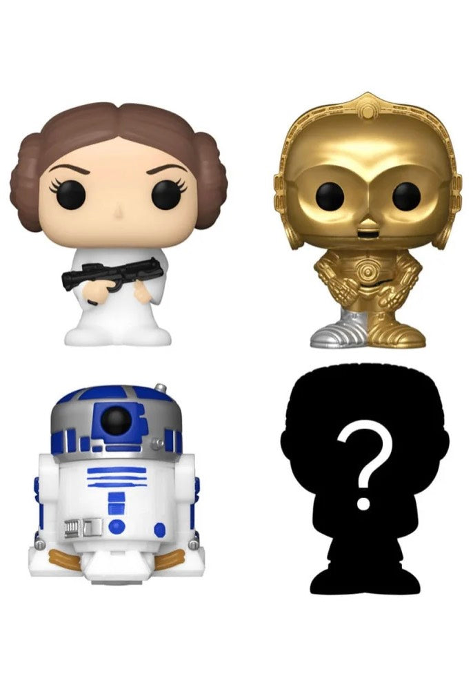 Star Wars - Leia Bitty POP! 4PK - Funko Pop | Neutral-Image