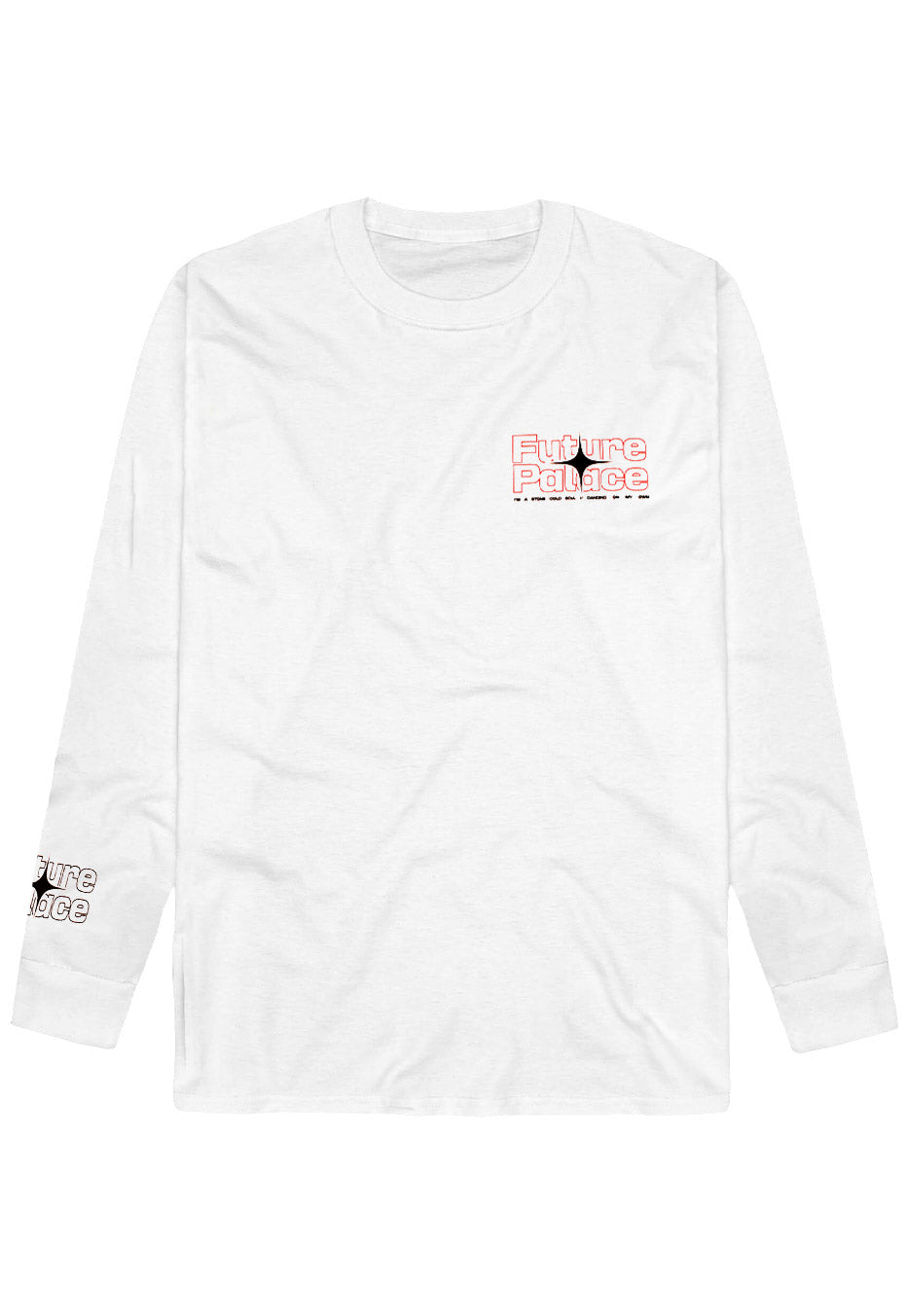 Future Palace - Run White - Longsleeve | Neutral-Image