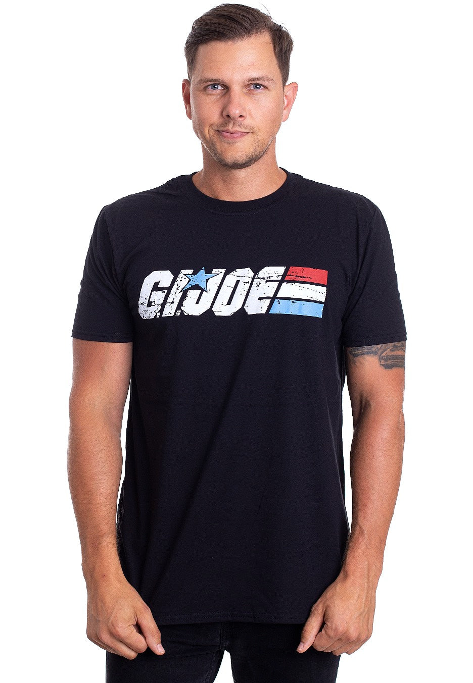 G.I. Joe - Distressed Logo - T-Shirt | Men-Image