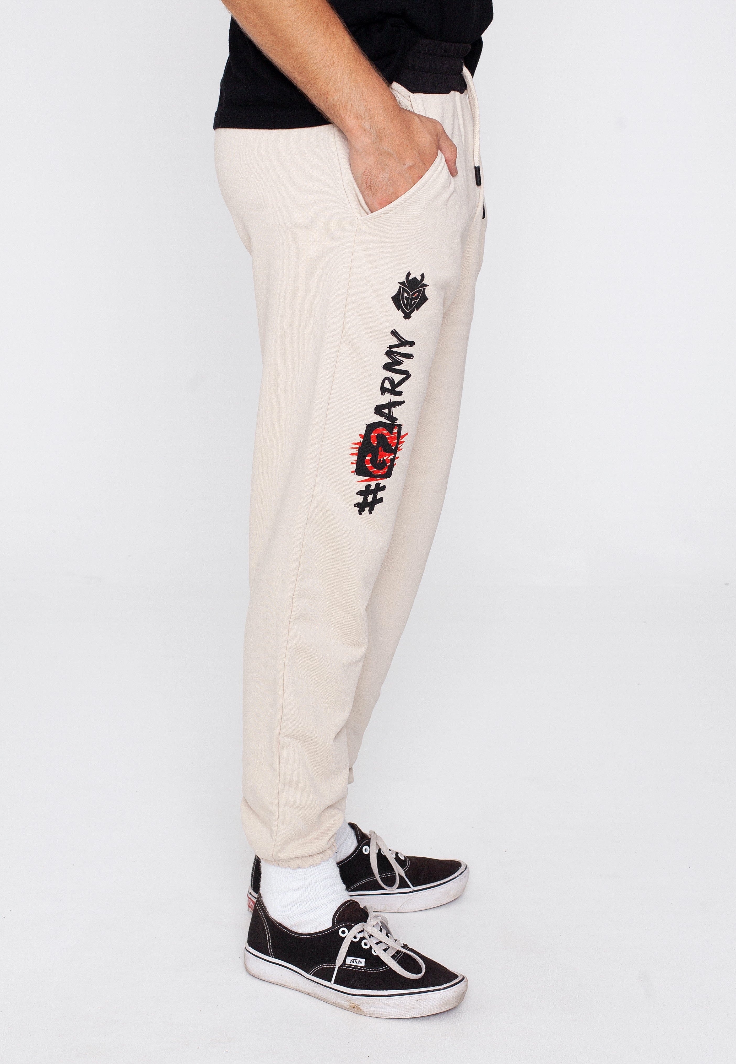 G2 Esports - Logo Beige - Sweat Pants | Men-Image