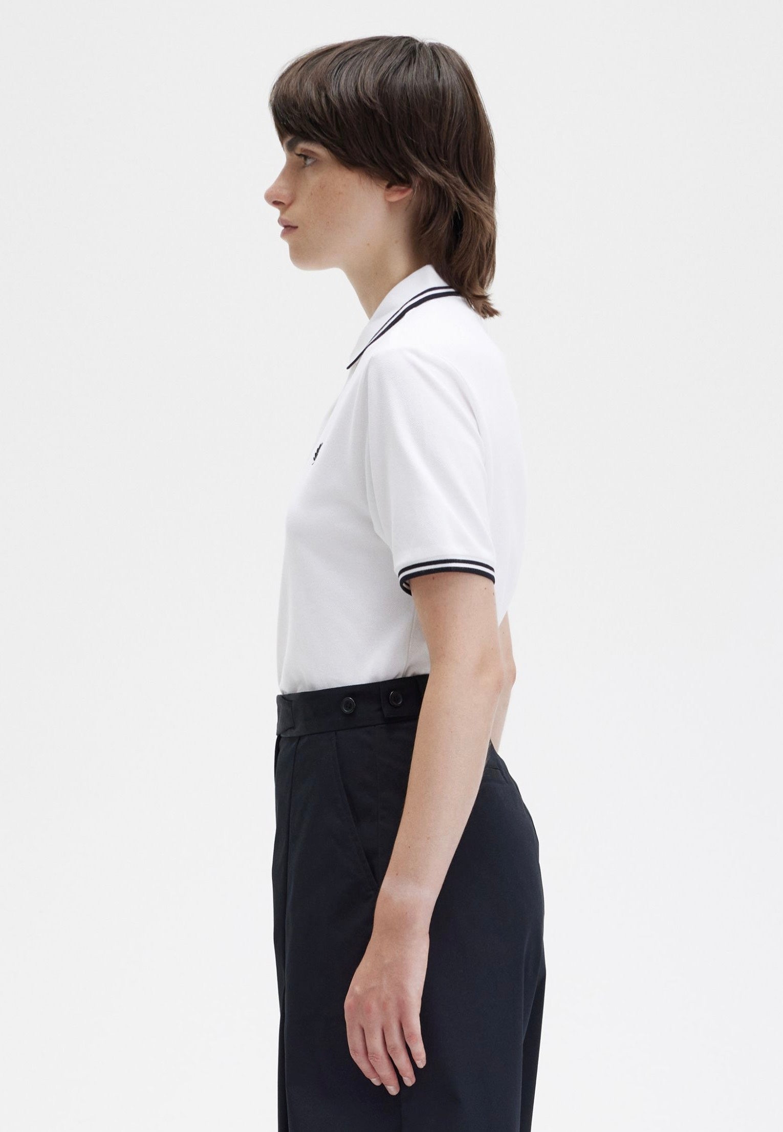 Fred Perry - Twin Tipped White - Polo | Women-Image