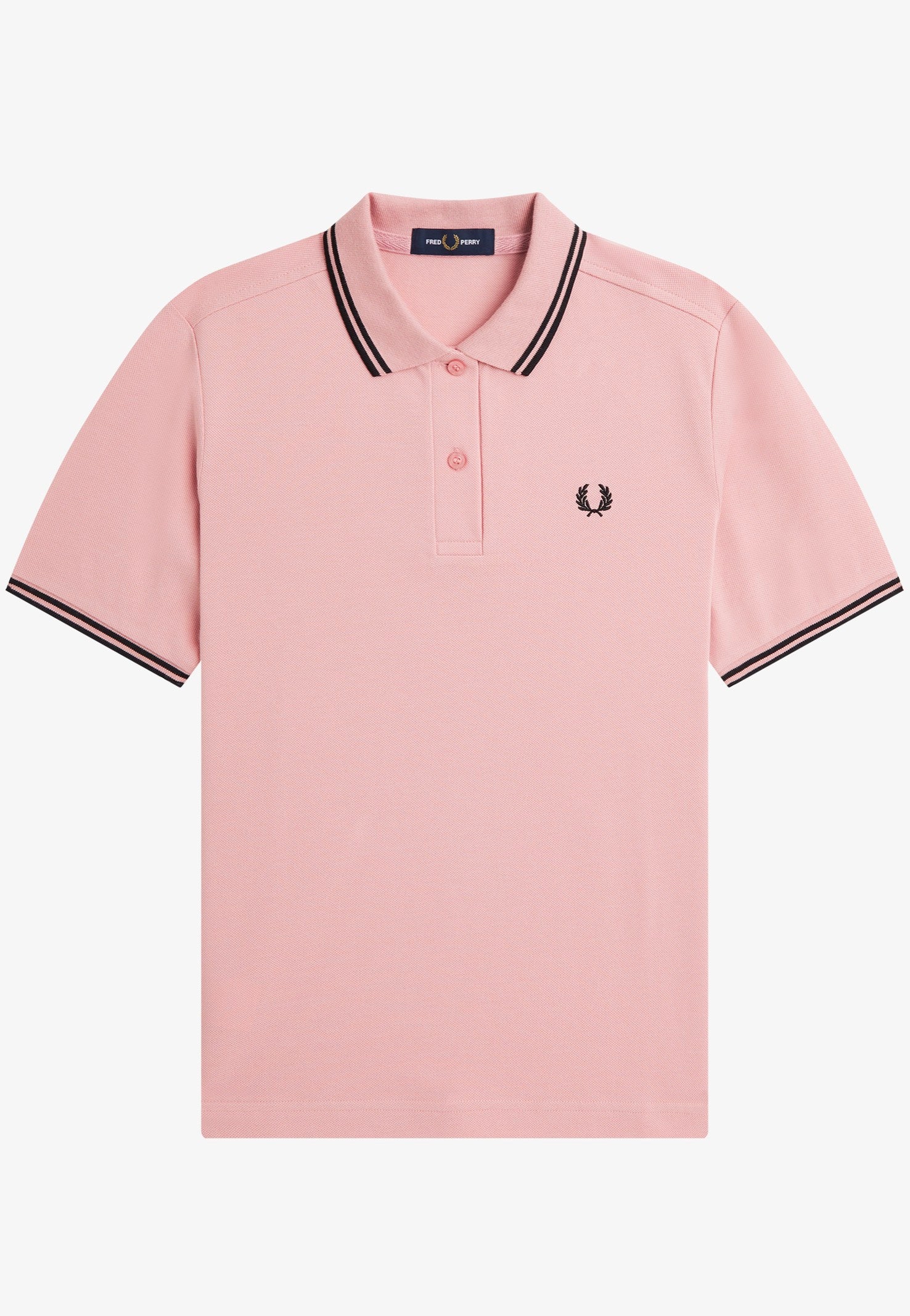 Fred Perry - Twin Tipped Chalky Pink - Polo | Women-Image