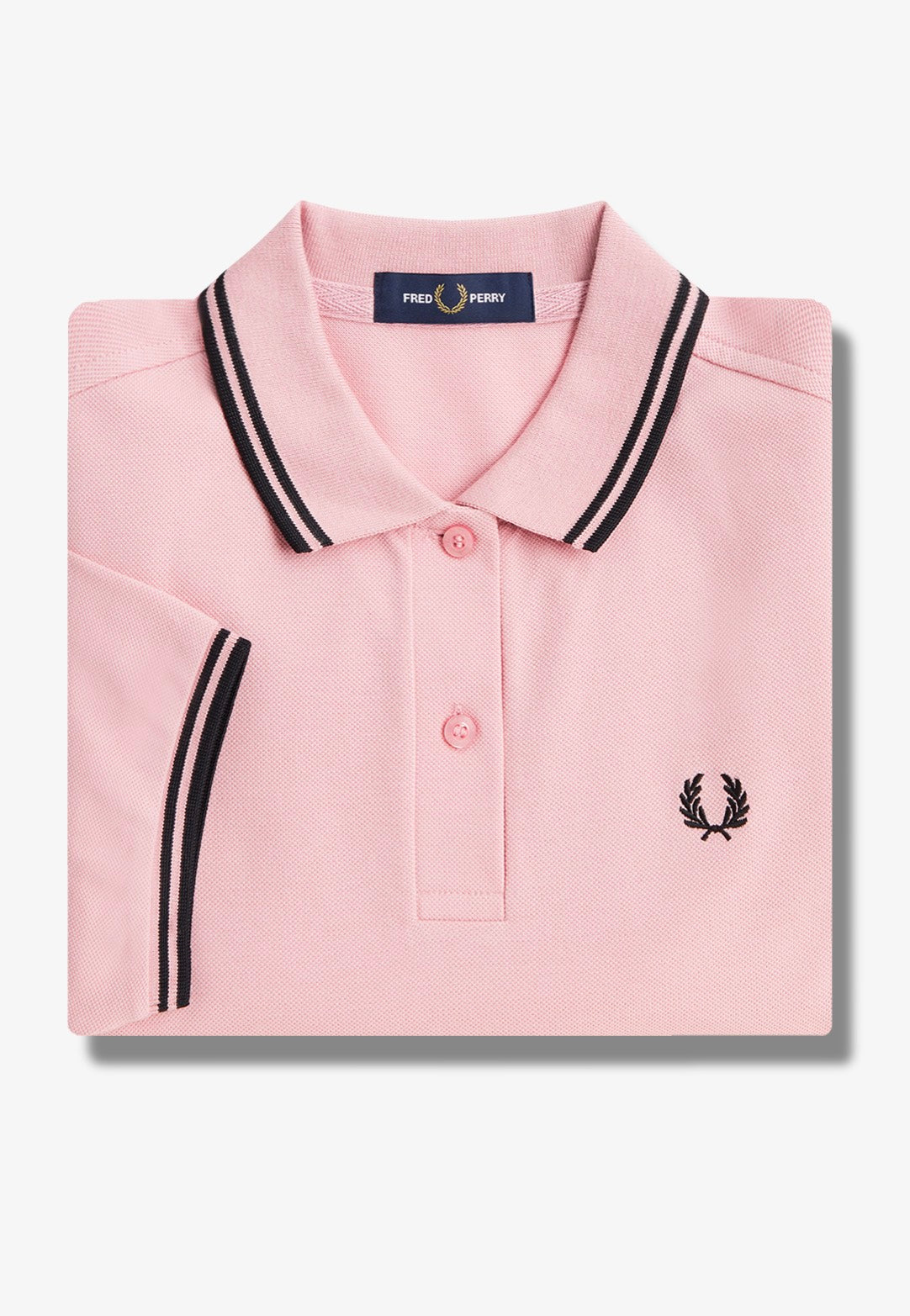 Fred Perry - Twin Tipped Chalky Pink - Polo | Women-Image