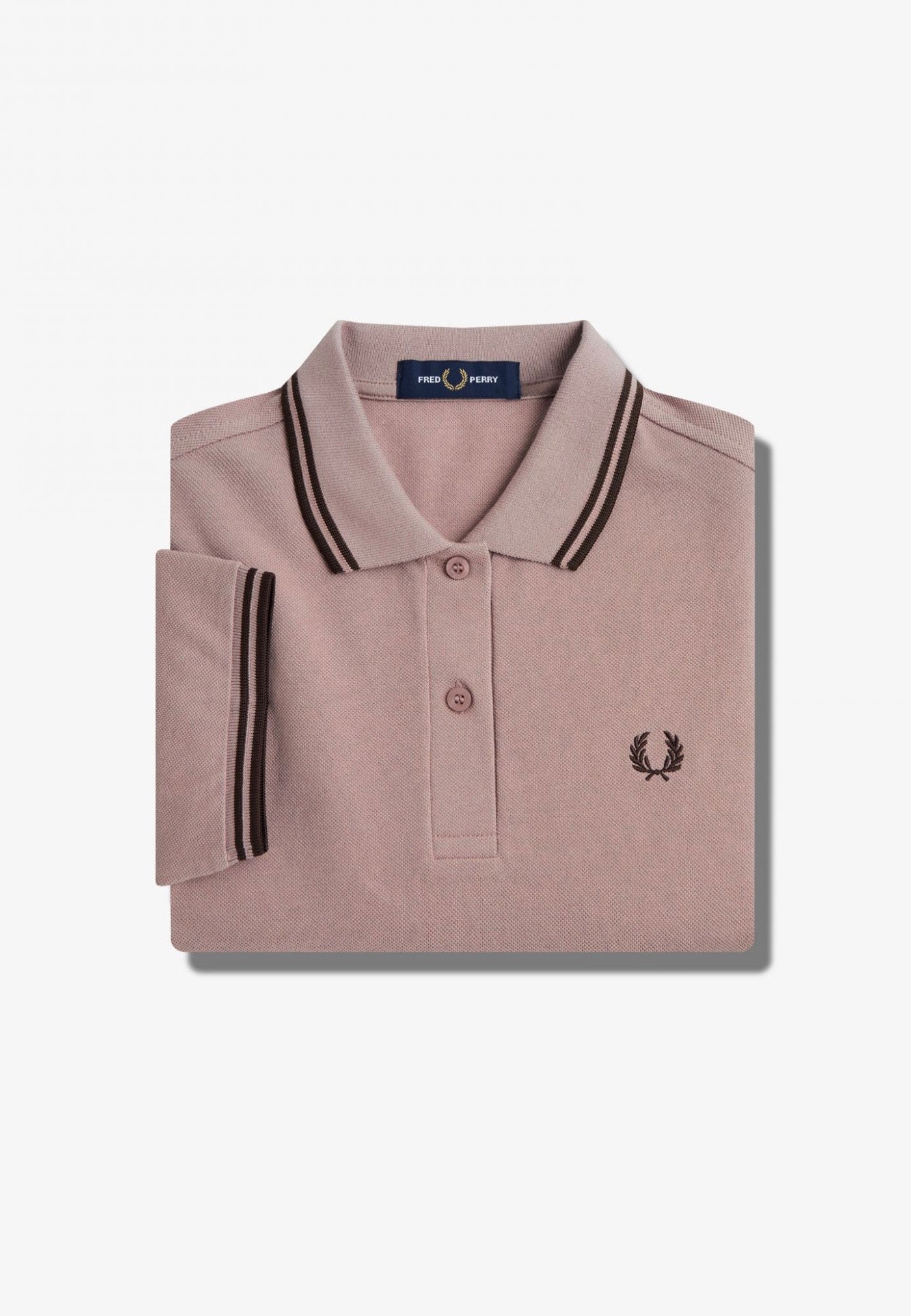 Fred Perry - Twin Tipped Dark Pink - Polo | Men-Image