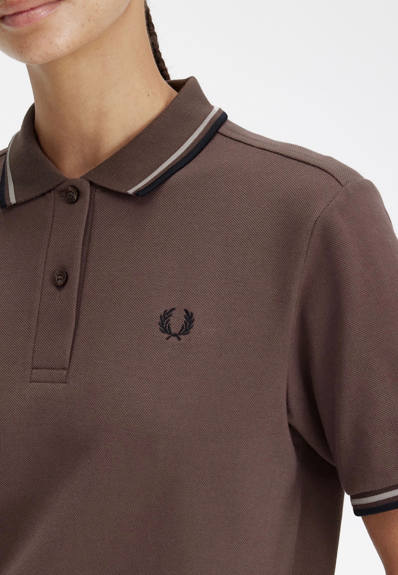 Fred Perry - Twin Tipped Carrington Brick - Polo | Women-Image