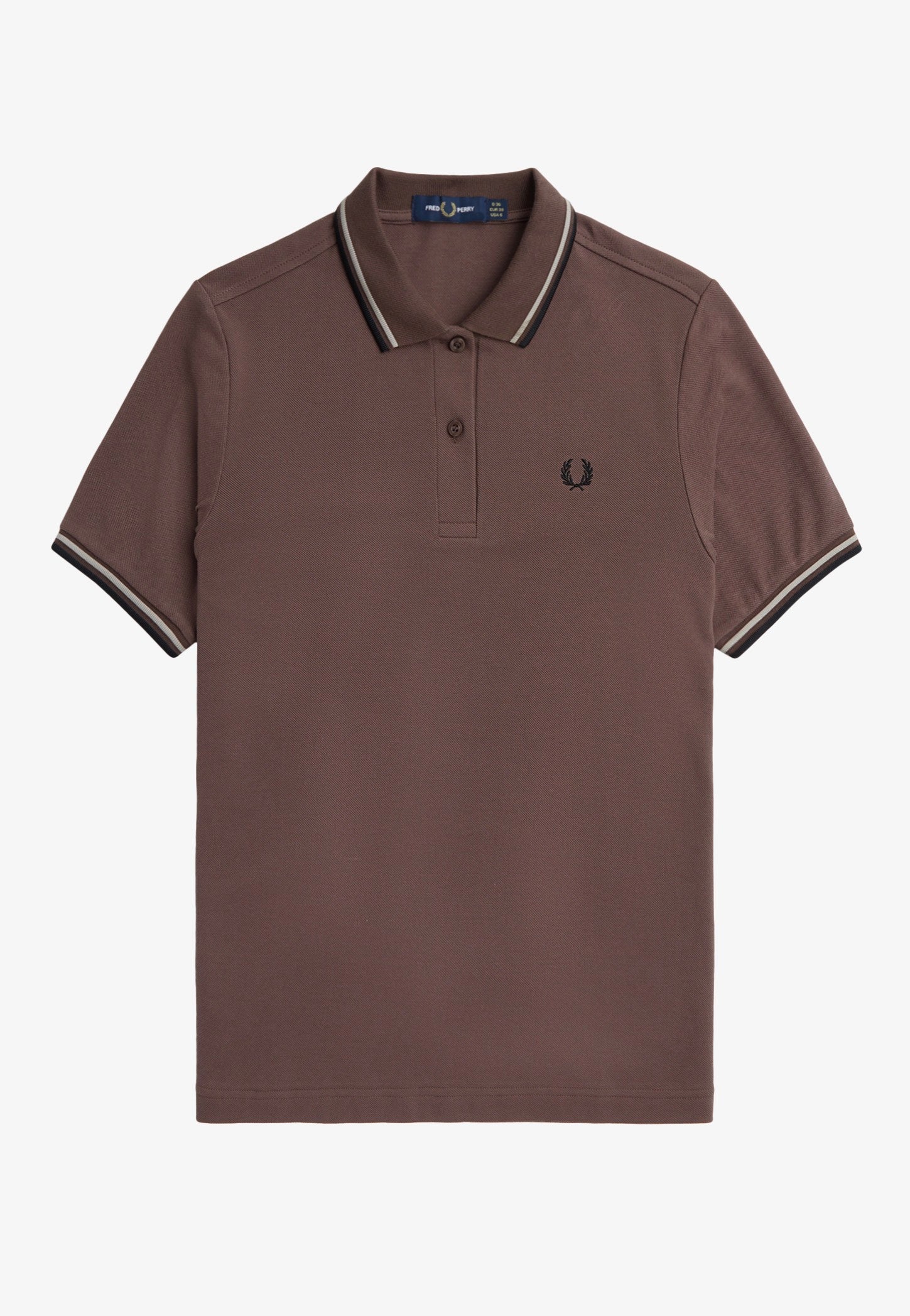 Fred Perry - Twin Tipped Carrington Brick - Polo | Women-Image