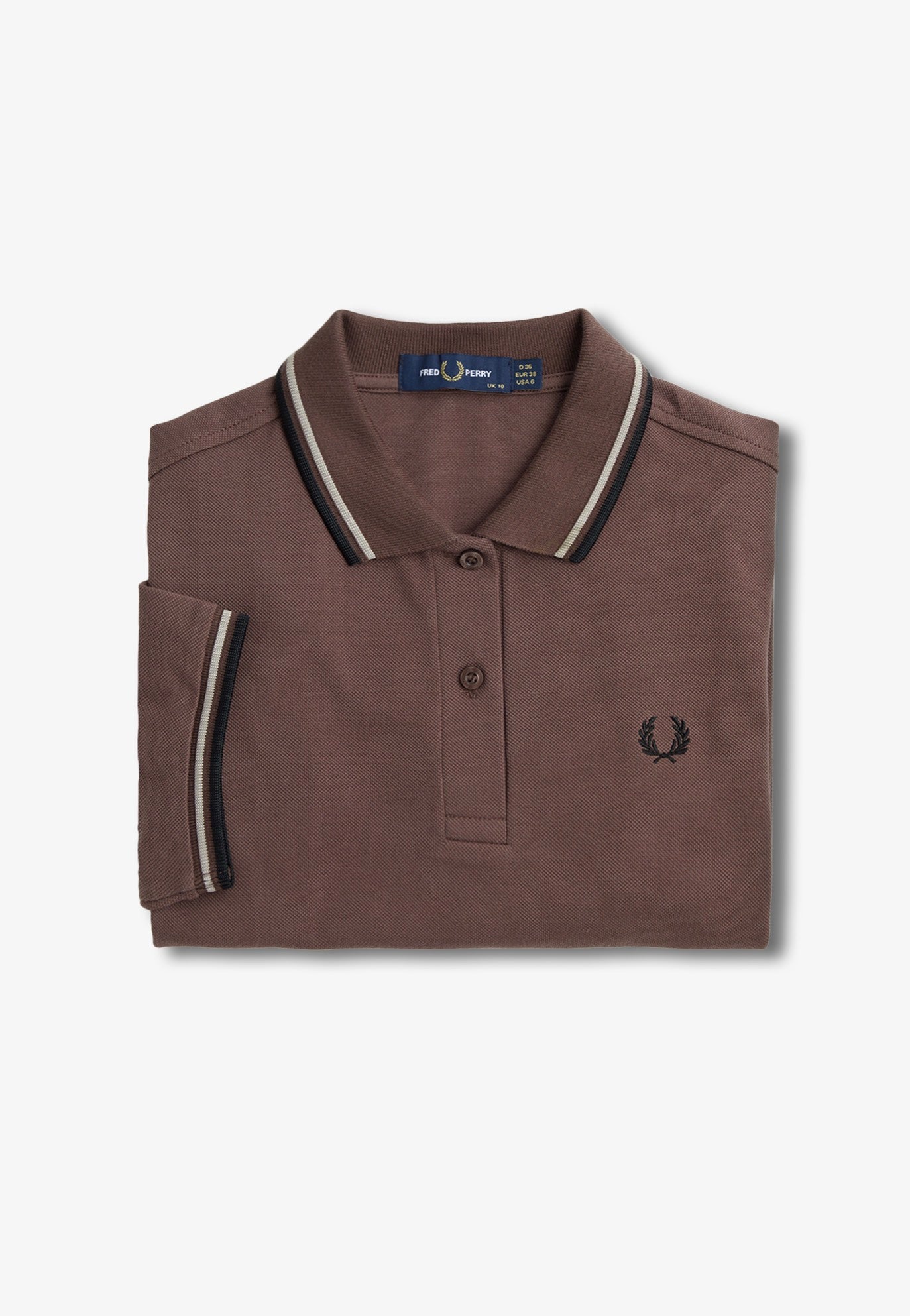 Fred Perry - Twin Tipped Carrington Brick - Polo | Women-Image