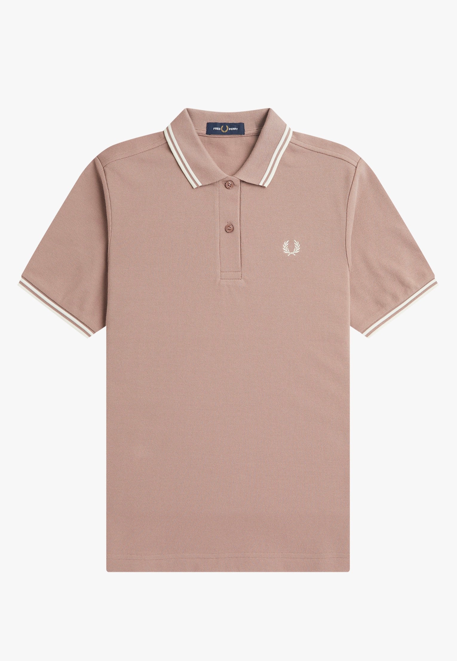 Fred Perry - Twin Tipped Dark Pink - Polo | Women-Image