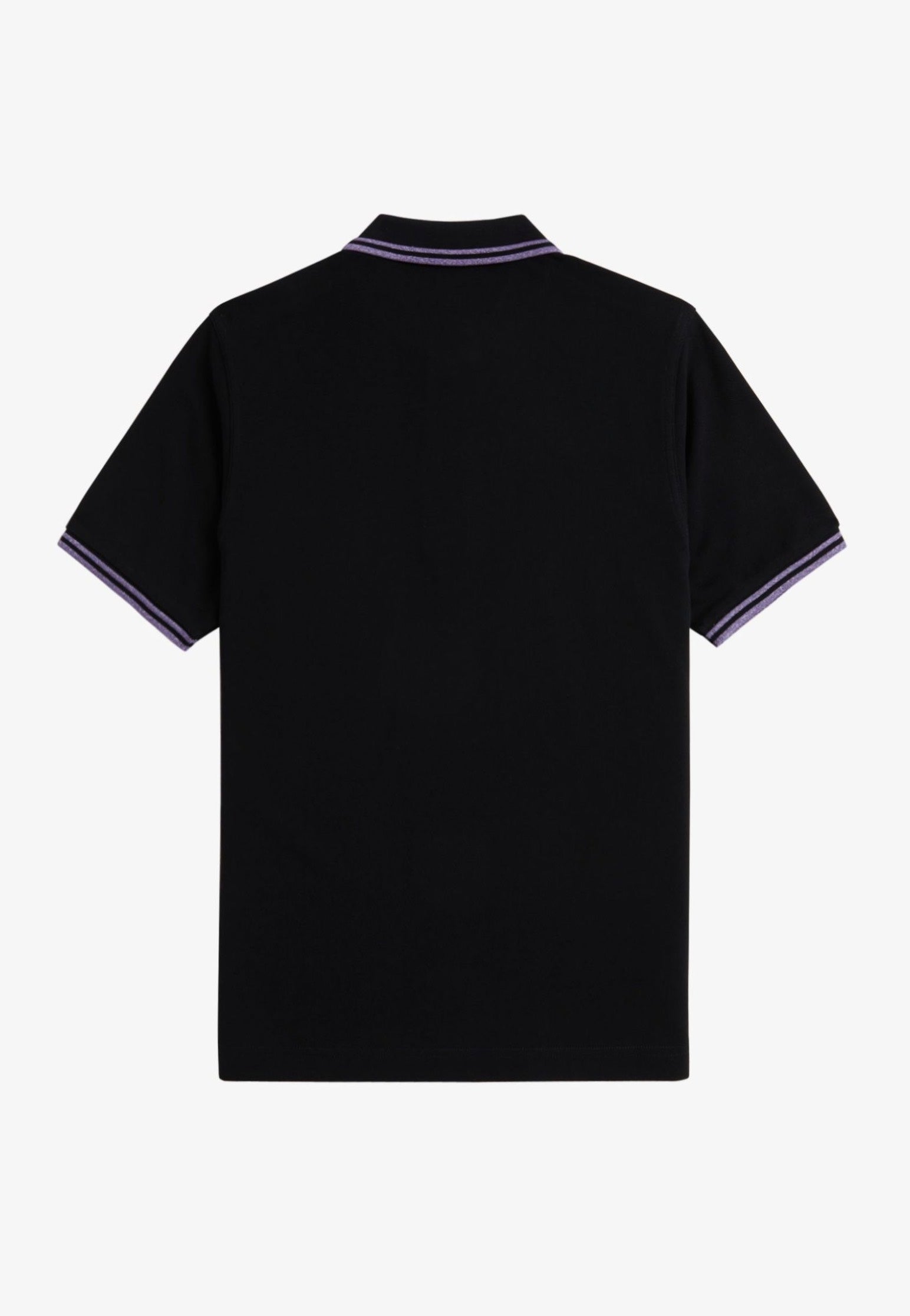 Fred Perry - Twin Tipped Black/Metallic Ultra Violet/Metallic Ultra Violet - Polo | Women-Image