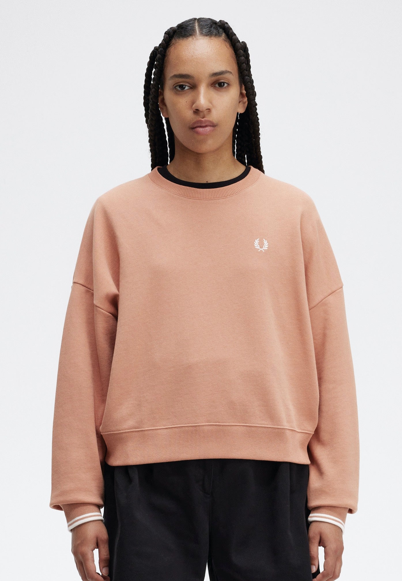 Fred Perry - Tipped Light Rust - Sweater | Women-Image