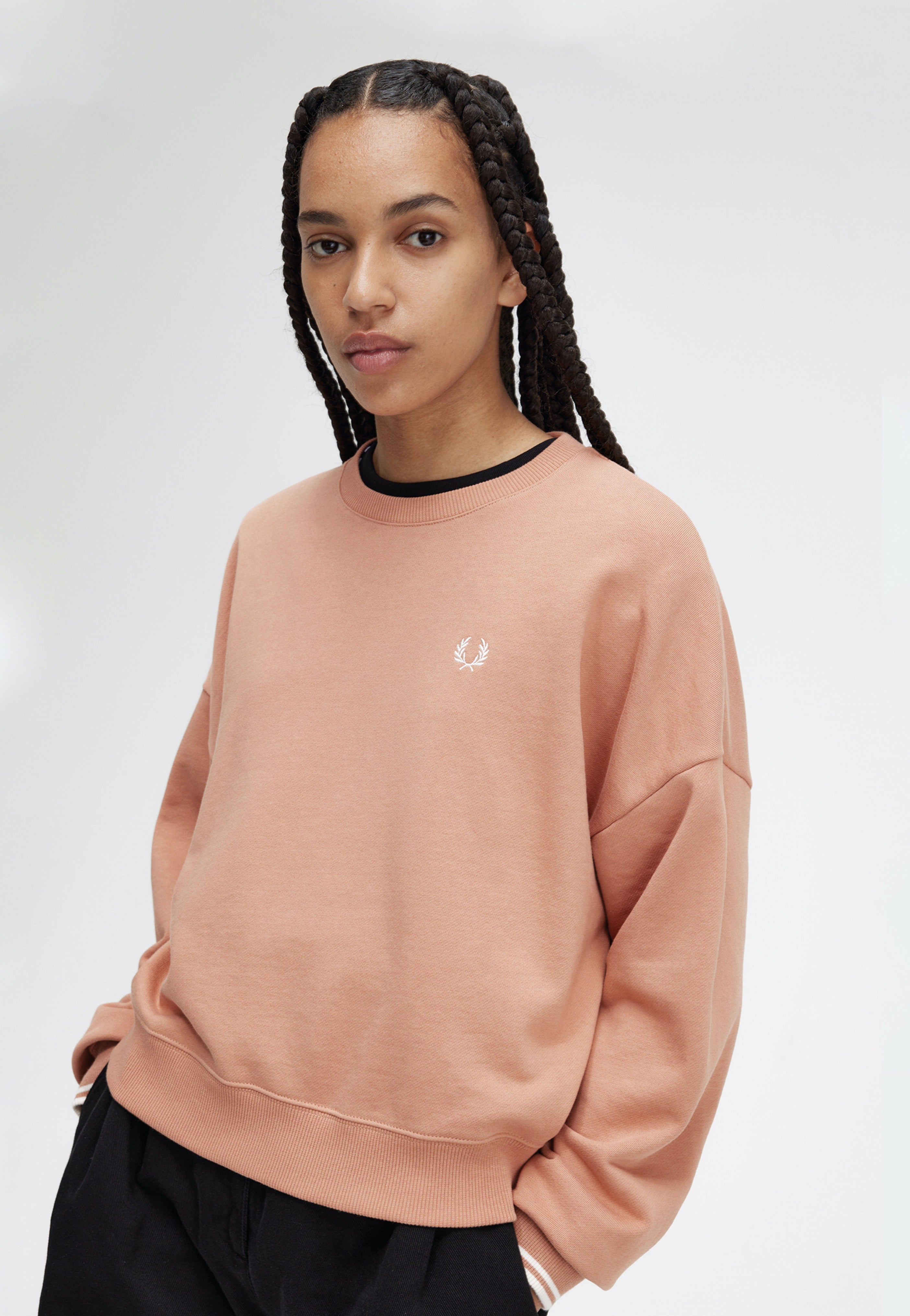 Fred Perry - Tipped Light Rust - Sweater | Women-Image