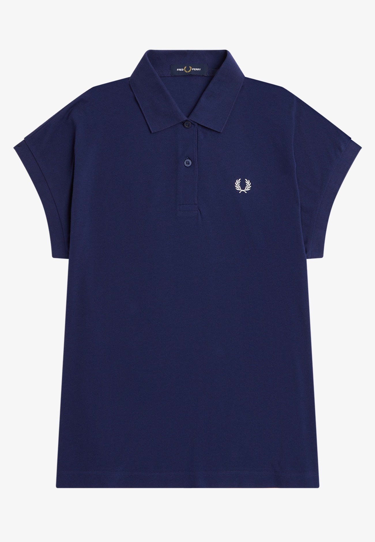 Fred Perry - A Line Pique French Navy - Polo | Women-Image