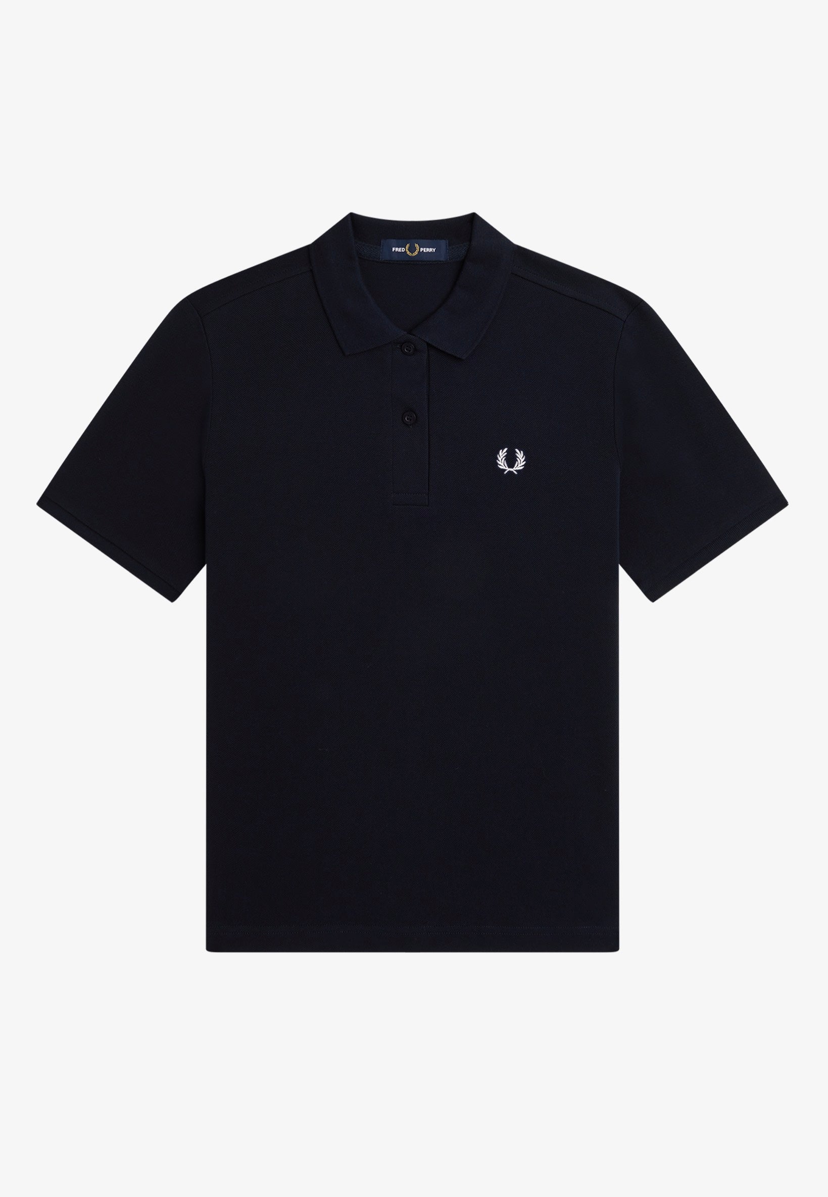 Fred Perry - Fred Perry Navy/White - Polo | Women-Image