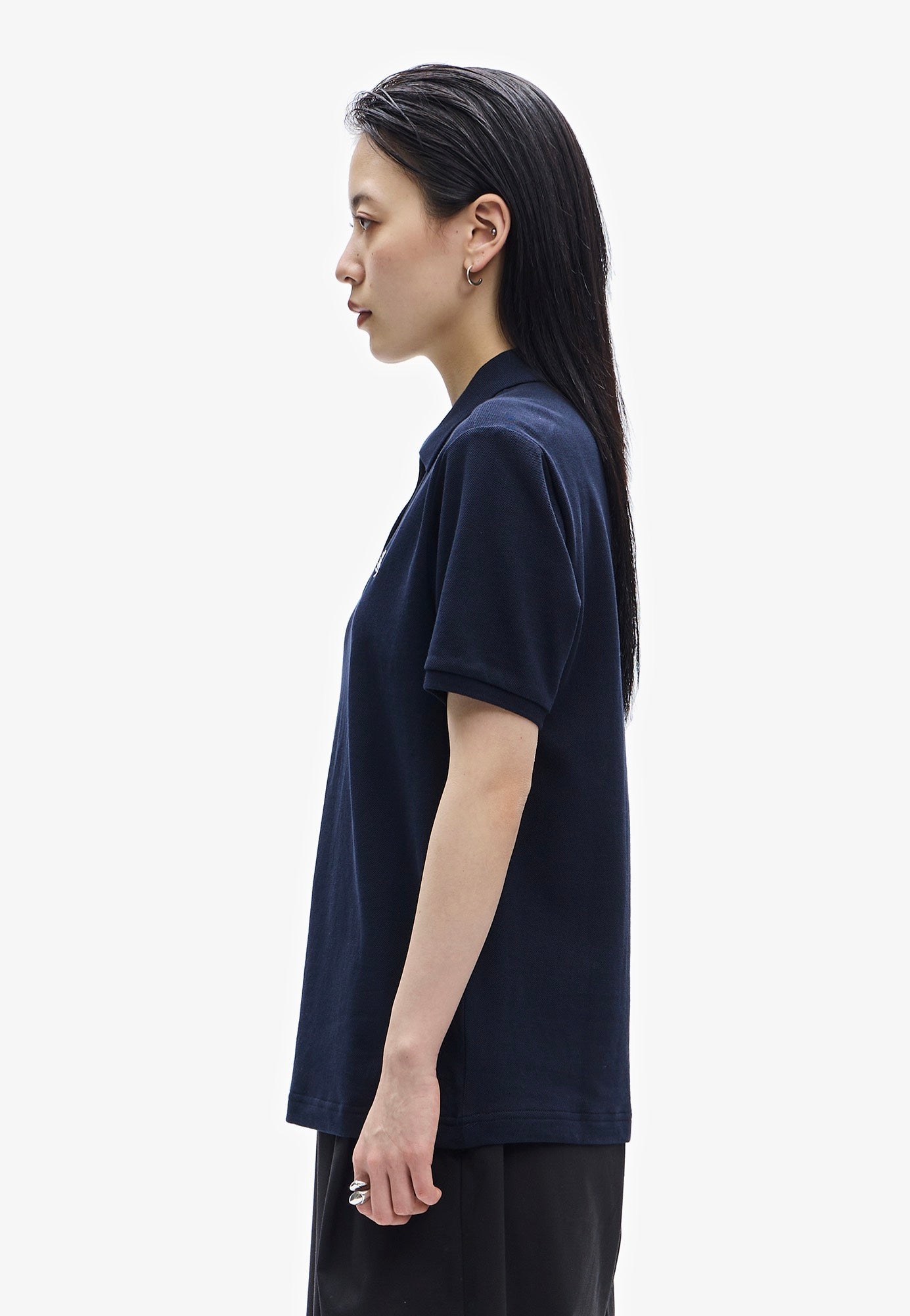 Fred Perry - Fred Perry Navy/White - Polo | Women-Image