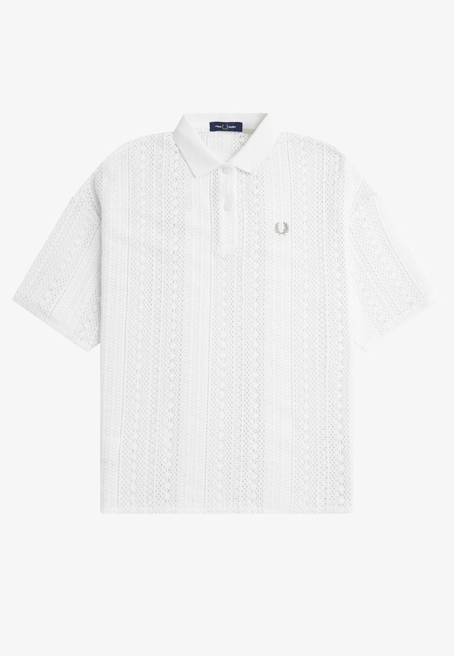 Fred Perry - Lace Snow White - Polo | Women-Image