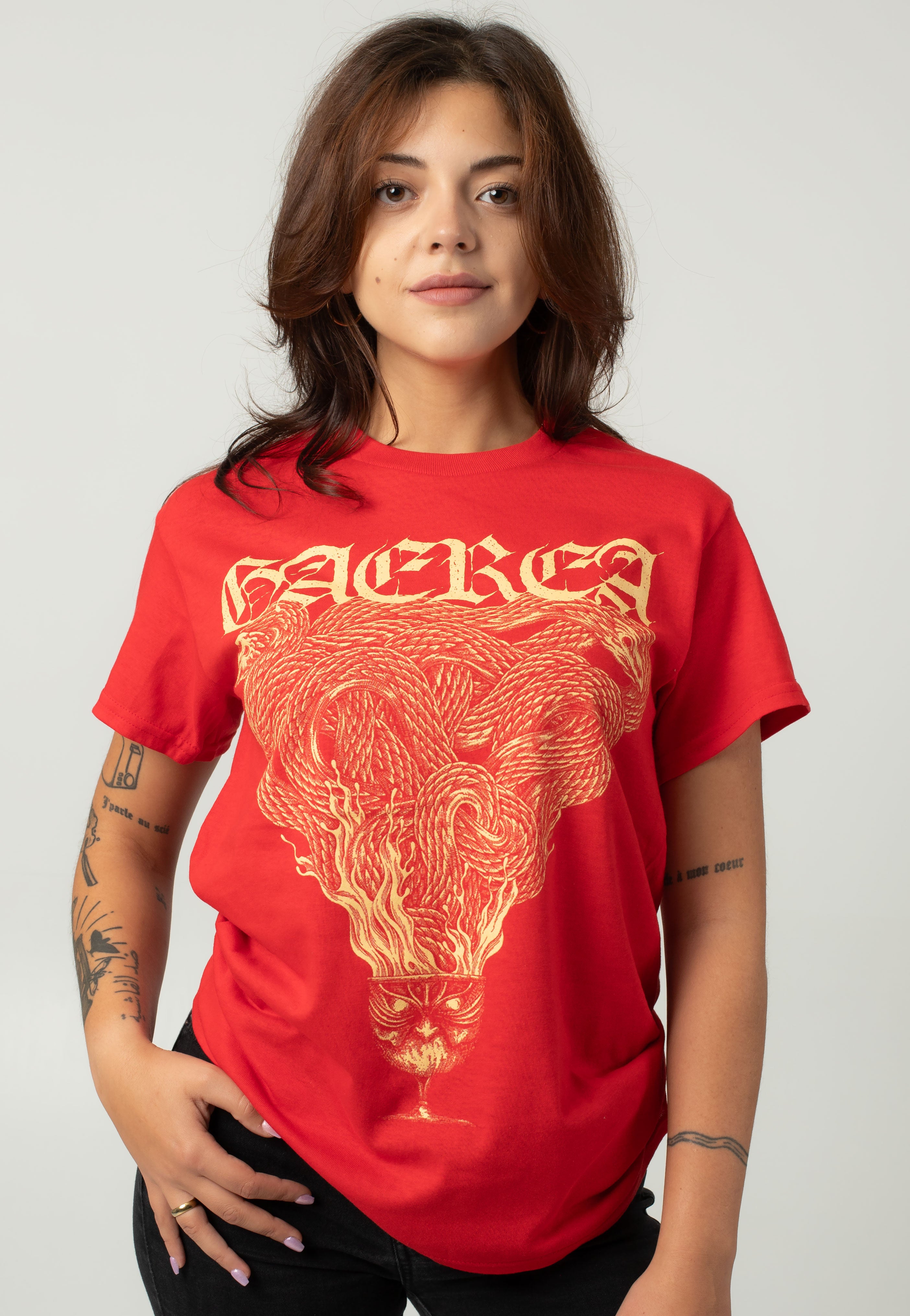 Gaerea - Enlightening Goblet Red - T-Shirt | Women-Image