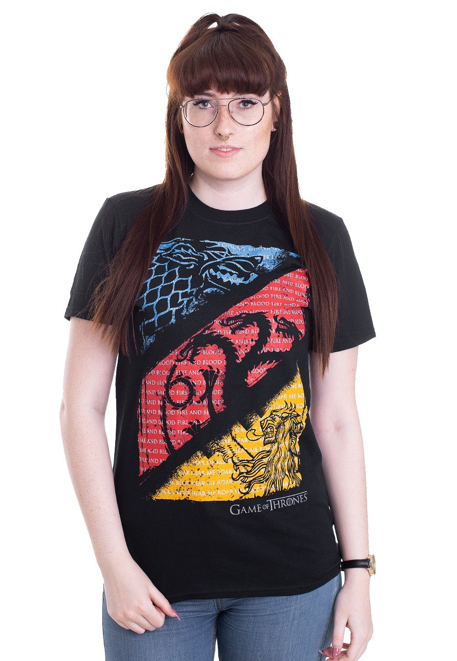 Game Of Thrones - Diagonal Sigils - T-Shirt | Women-Image