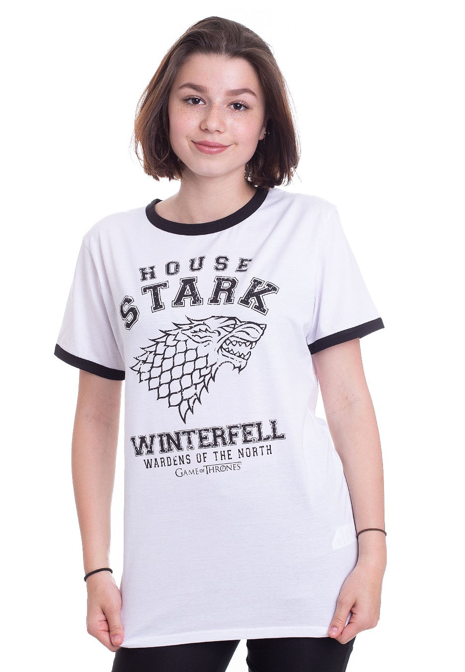 Game Of Thrones - House Stark White - T-Shirt | Women-Image