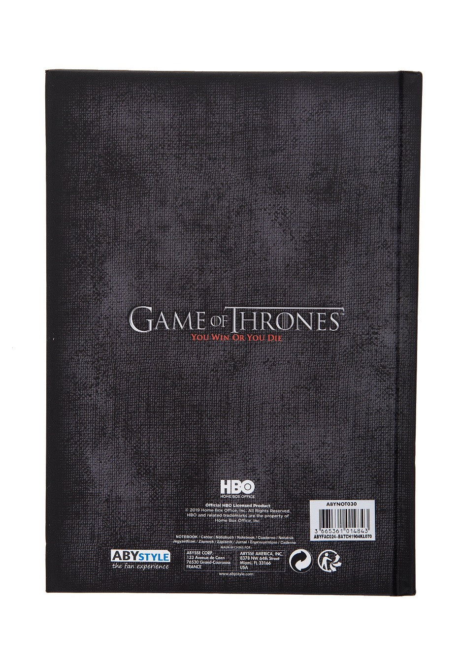 Game of Thrones - Stark - Notebook | Neutral-Image