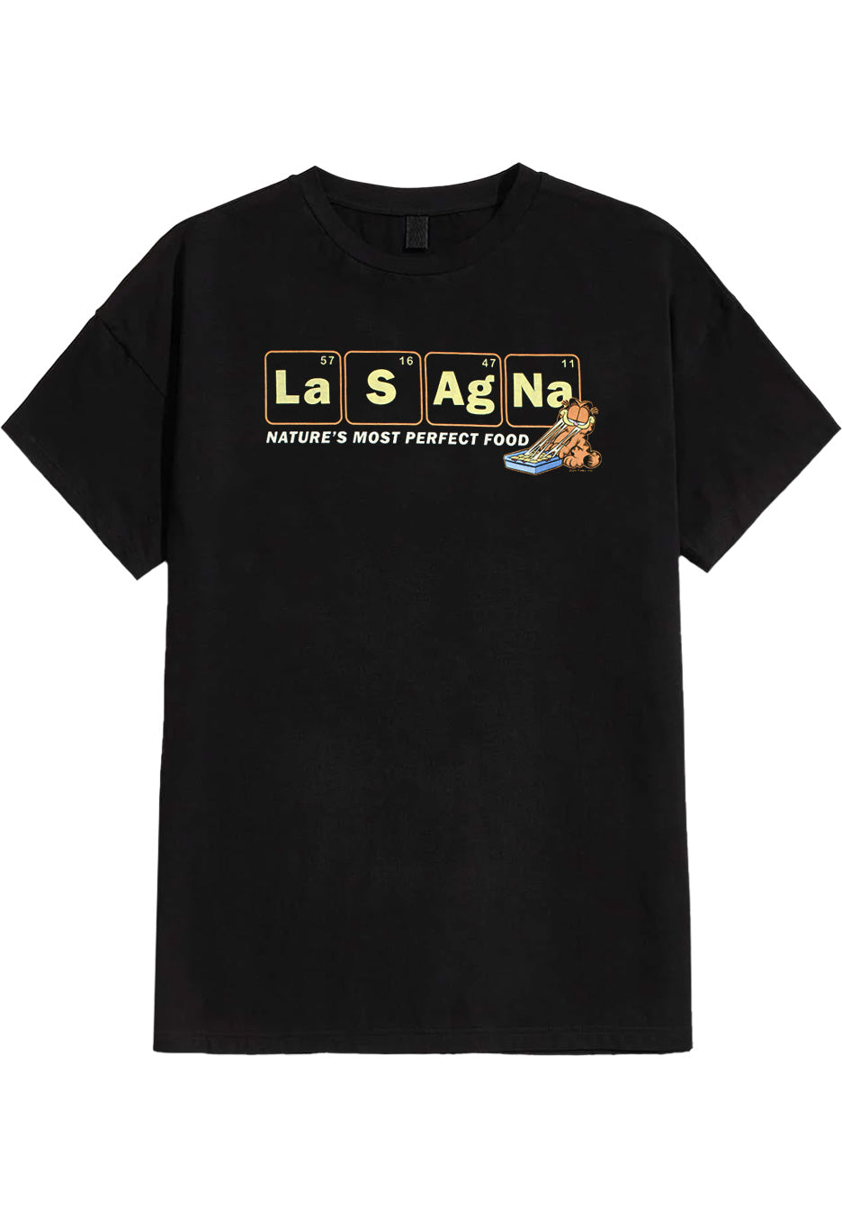 Garfield - Lasagna Periodic  - T-Shirt | Neutral-Image