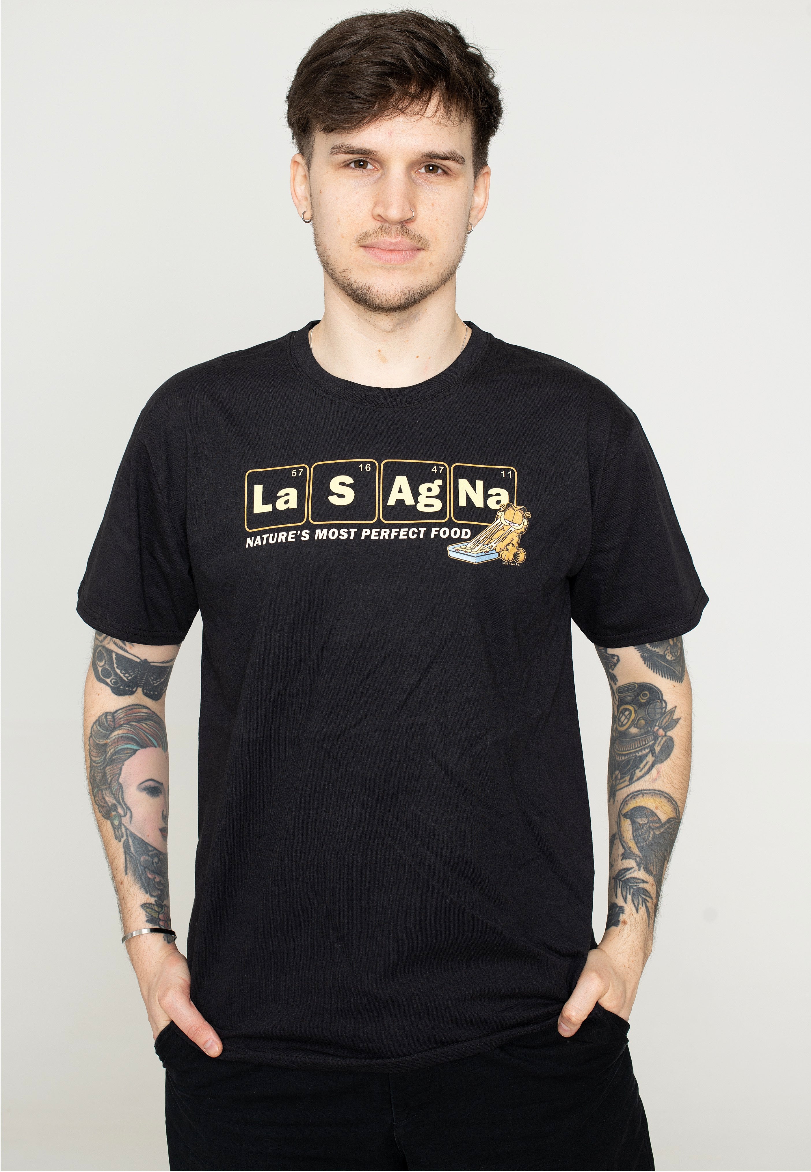 Garfield - Lasagna Periodic  - T-Shirt | Men-Image