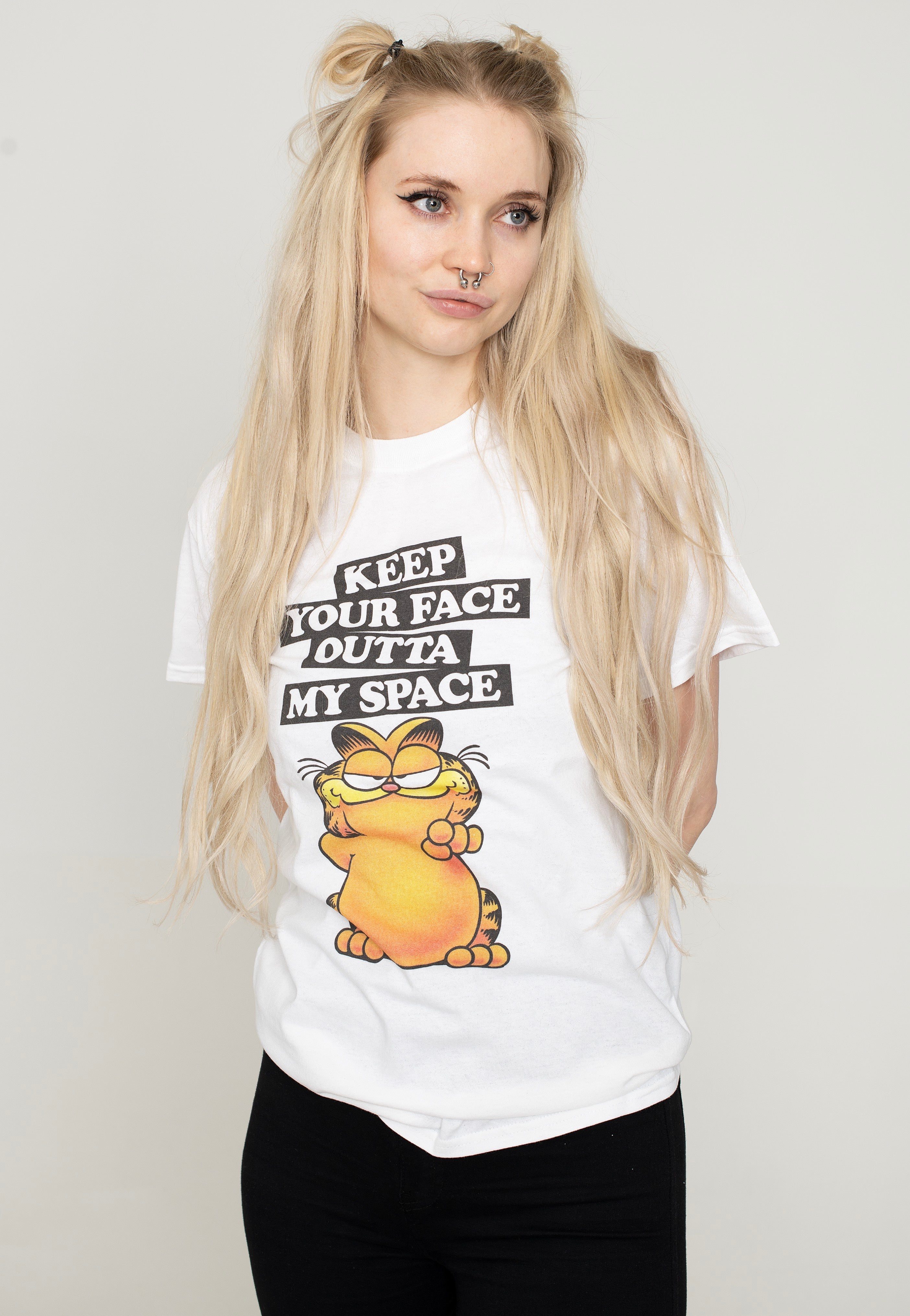 Garfield - My Space White - T-Shirt | Women-Image