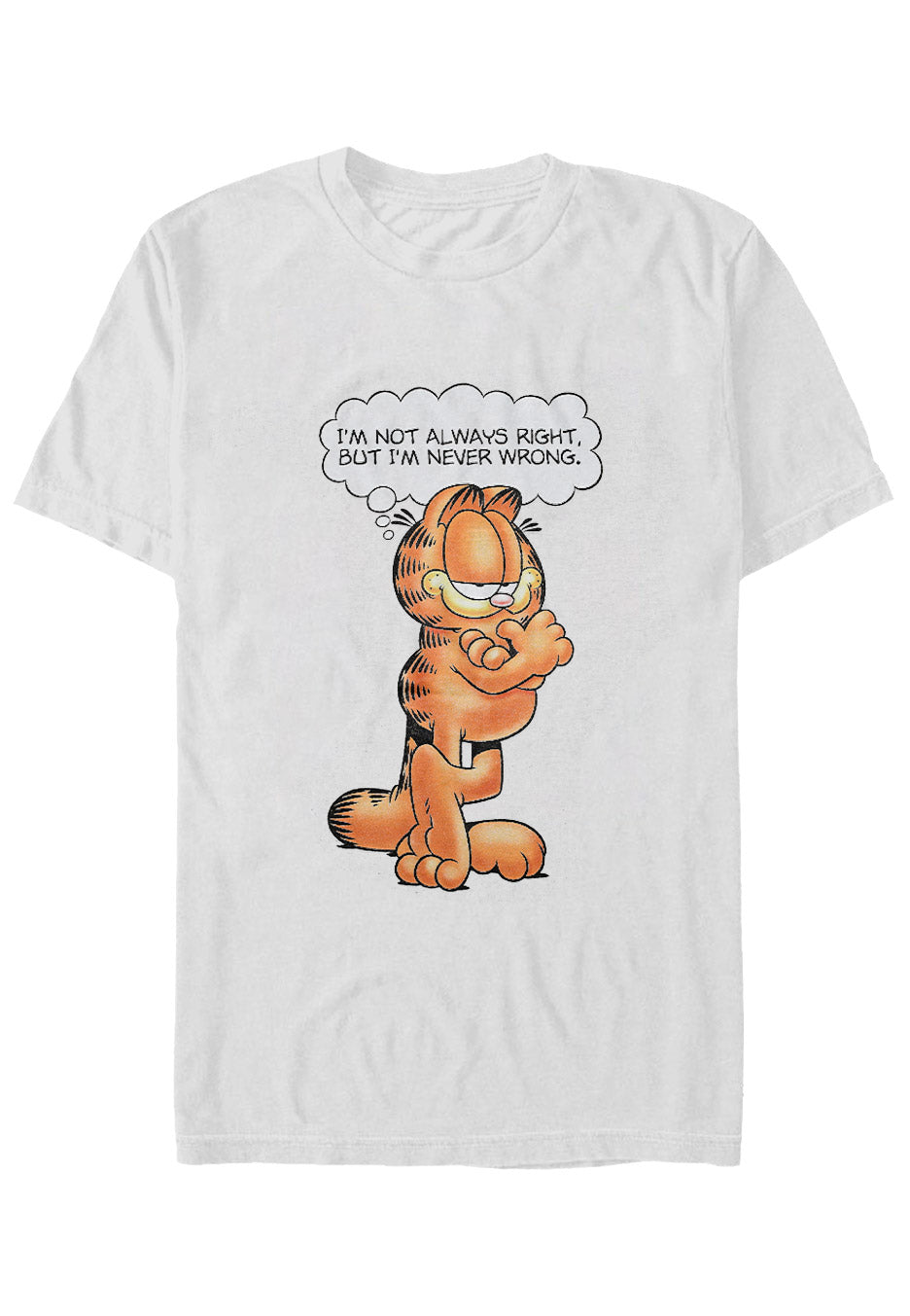 Garfield - Never Wrong Sport Grey - T-Shirt | Neutral-Image