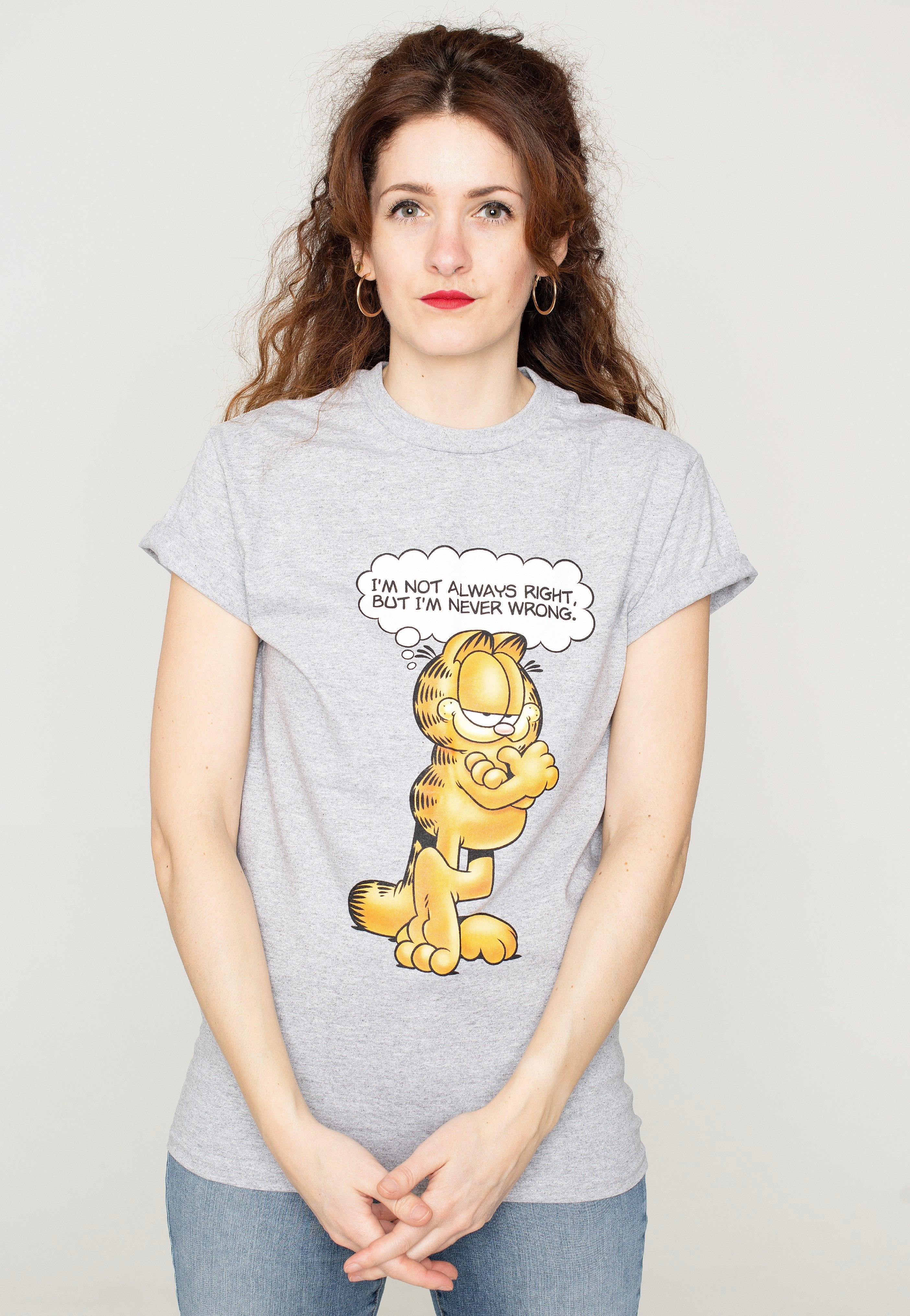 Garfield - Never Wrong Sport Grey - T-Shirt | Women-Image