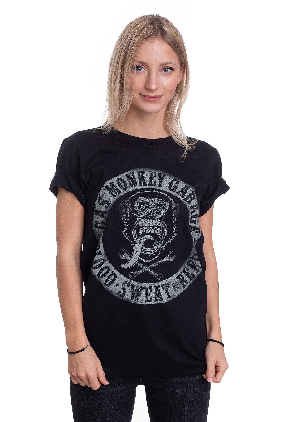 Gas Monkey Garage - Blood, Sweat & Beers - T-Shirt | Women-Image