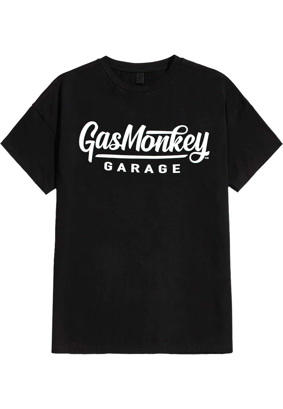 Gas Monkey Garage - Large Script Logo - T-Shirt | Neutral-Image