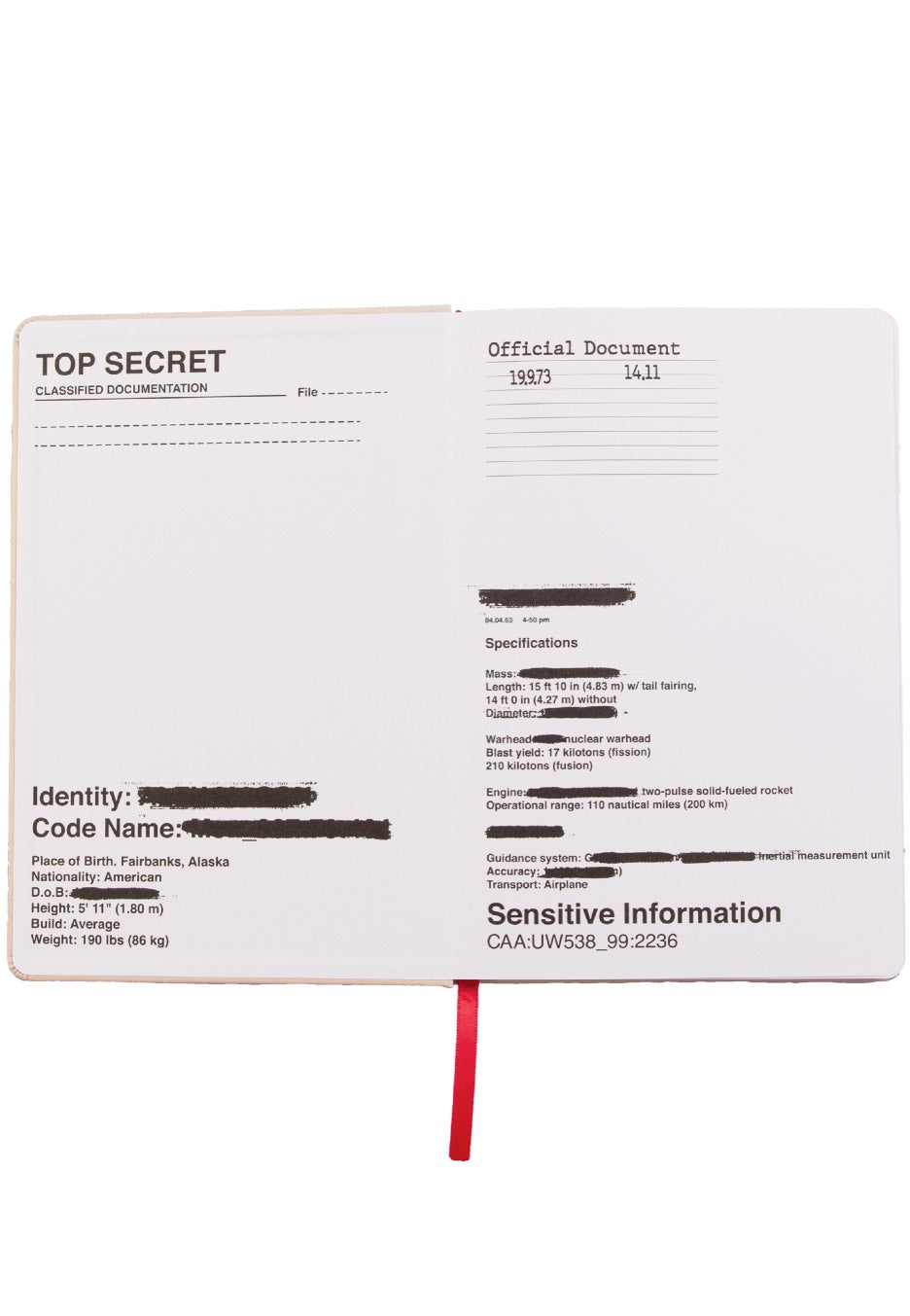 Call Of Duty - Top Secret Documents - Notebook | Neutral-Image