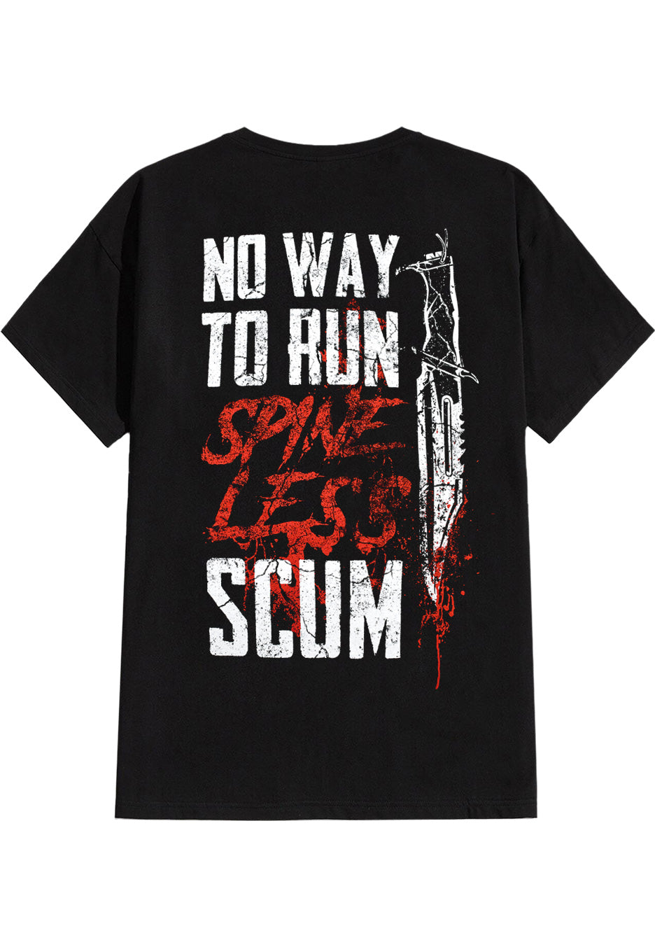 Get The Shot - Spineless Scum - T-Shirt | Neutral-Image