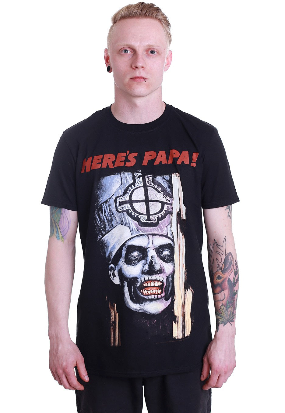 Ghost - Here's Papa - T-Shirt | Men-Image