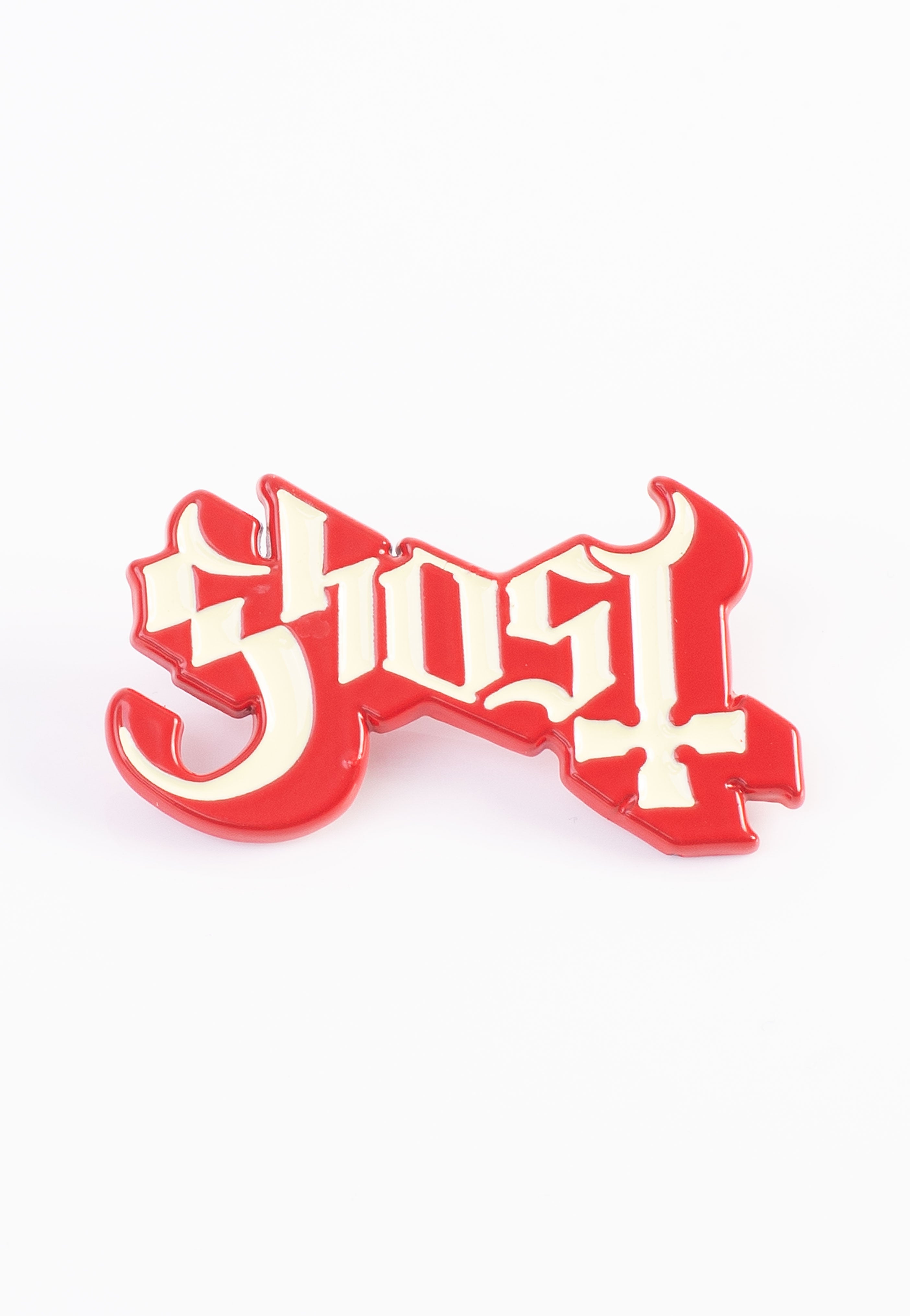 Ghost - Logo Red Shadow - Pin | Neutral-Image