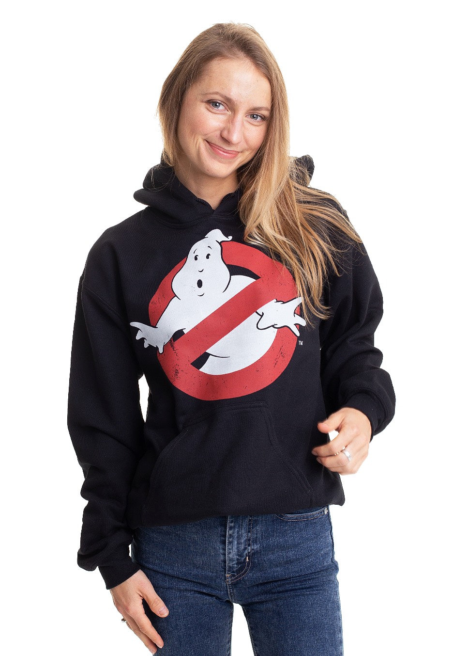 Ghostbusters - Distressed Logo - Hoodie | Women-Image