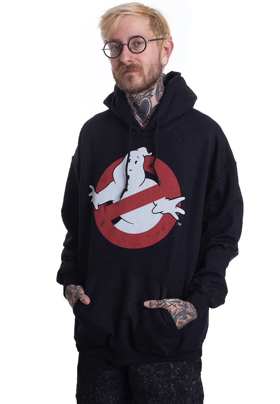 Ghostbusters - Distressed Logo - Hoodie | Men-Image