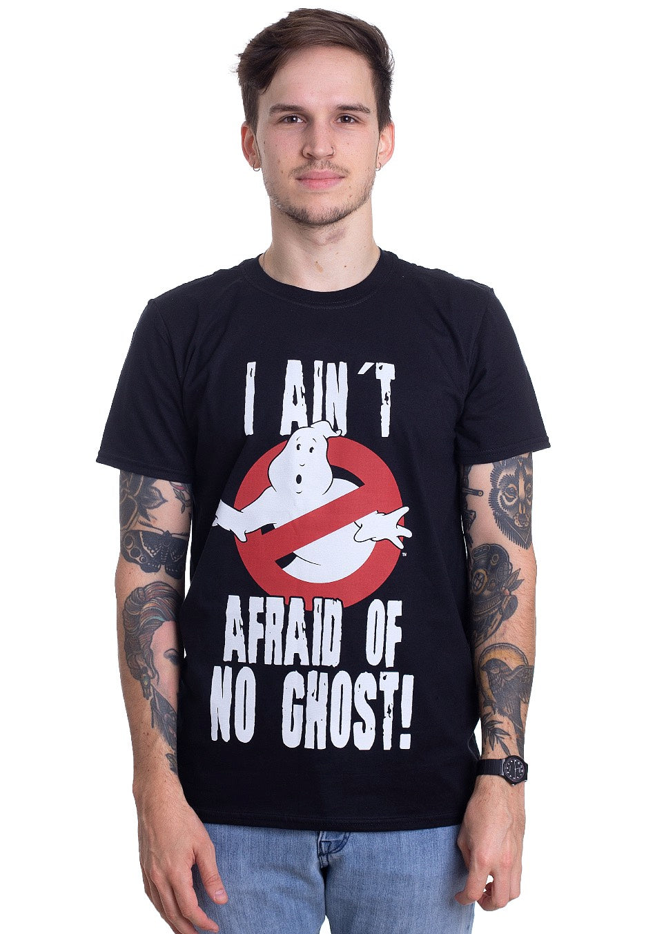Ghostbusters - I Ain't Afraid Of No Ghost - T-Shirt | Men-Image